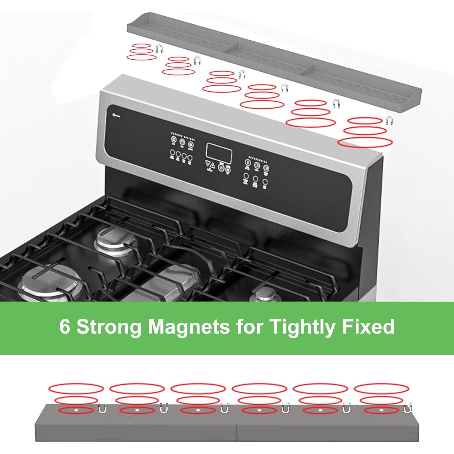 Estante Magnético de Silicona Weiwavivi 76 cm para Cocina