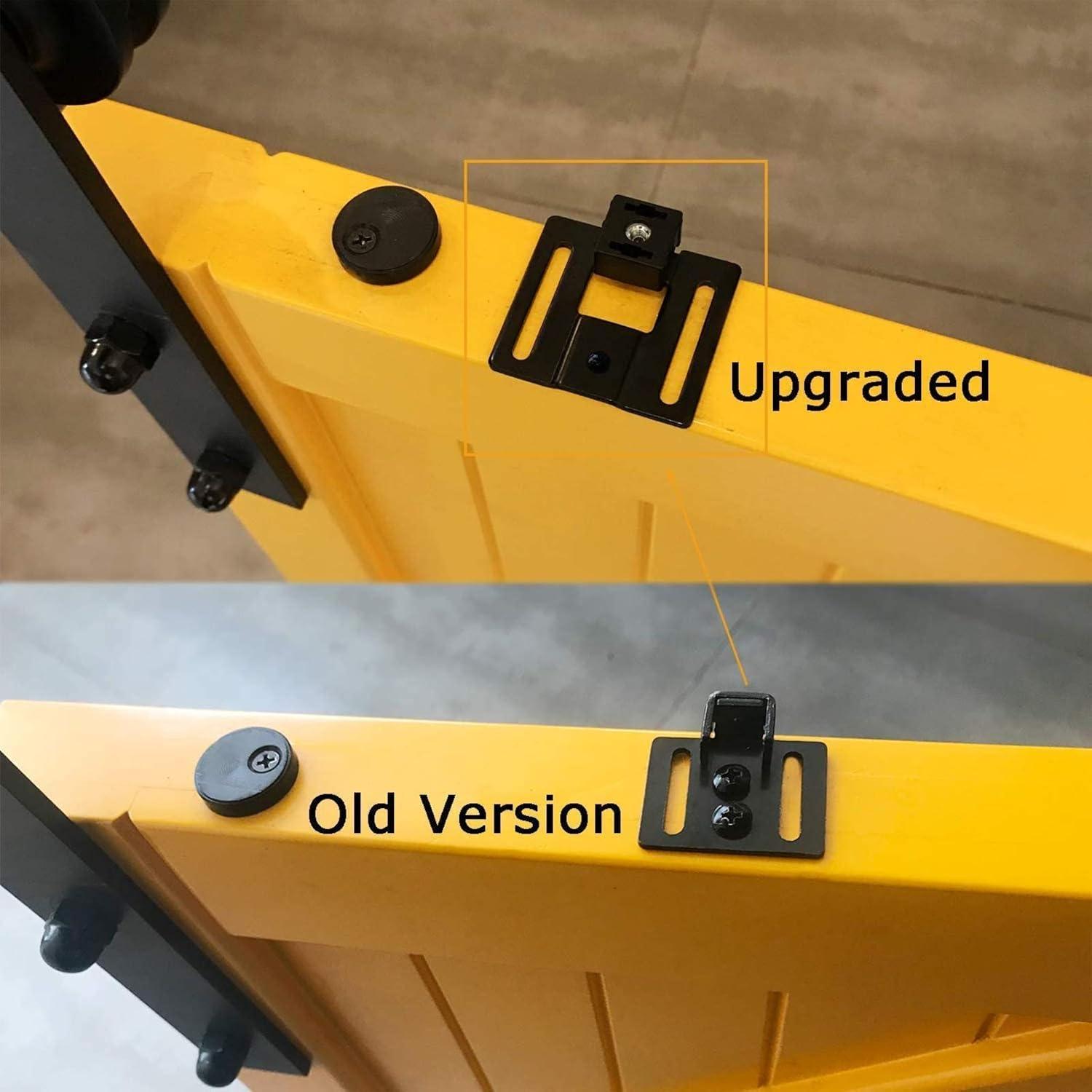 Mecanismo de Cierre Suave para Puerta de Granero Ligero 2PCS