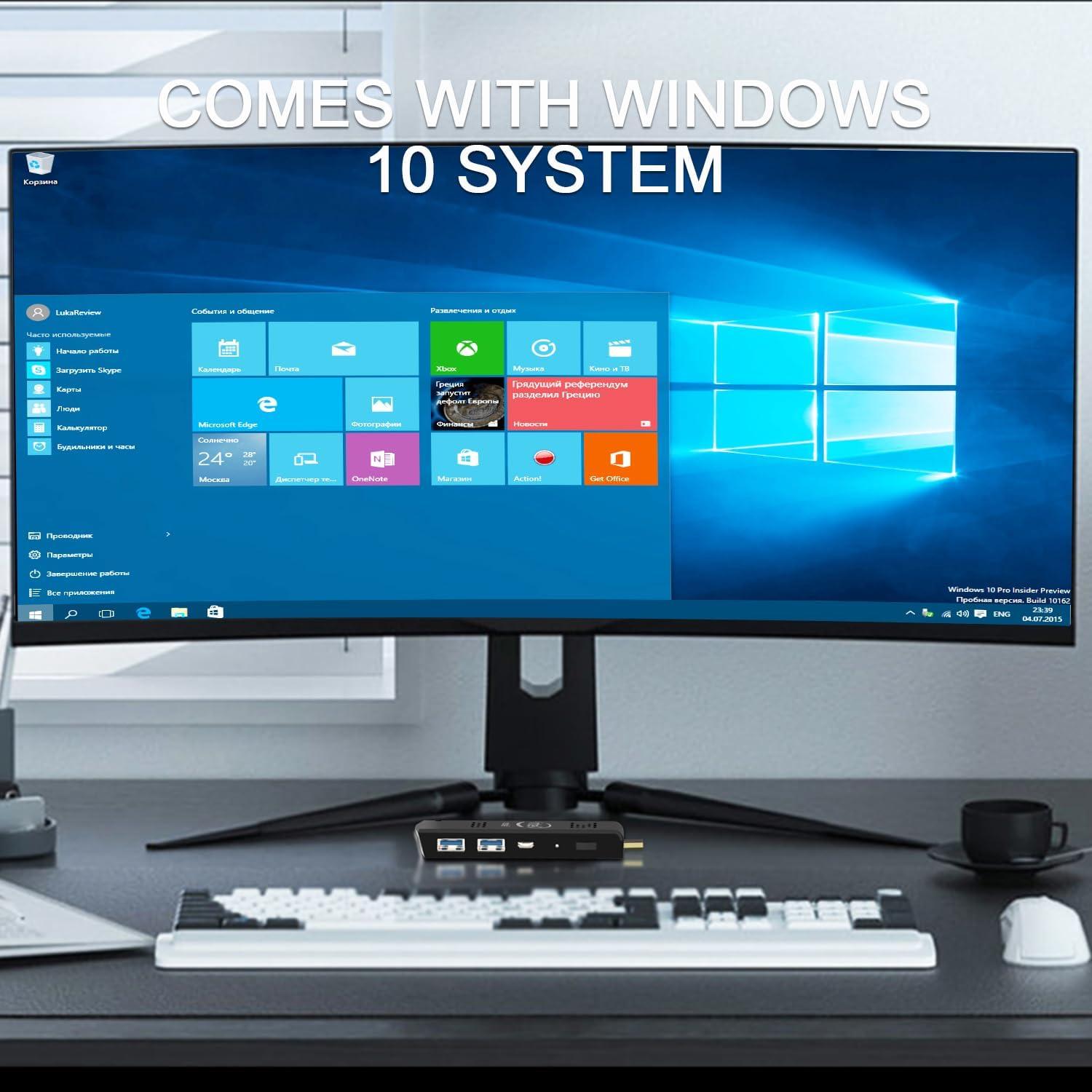Mini PC Stick ALADAWN S5 8GB RAM 128GB Windows 10 Pro