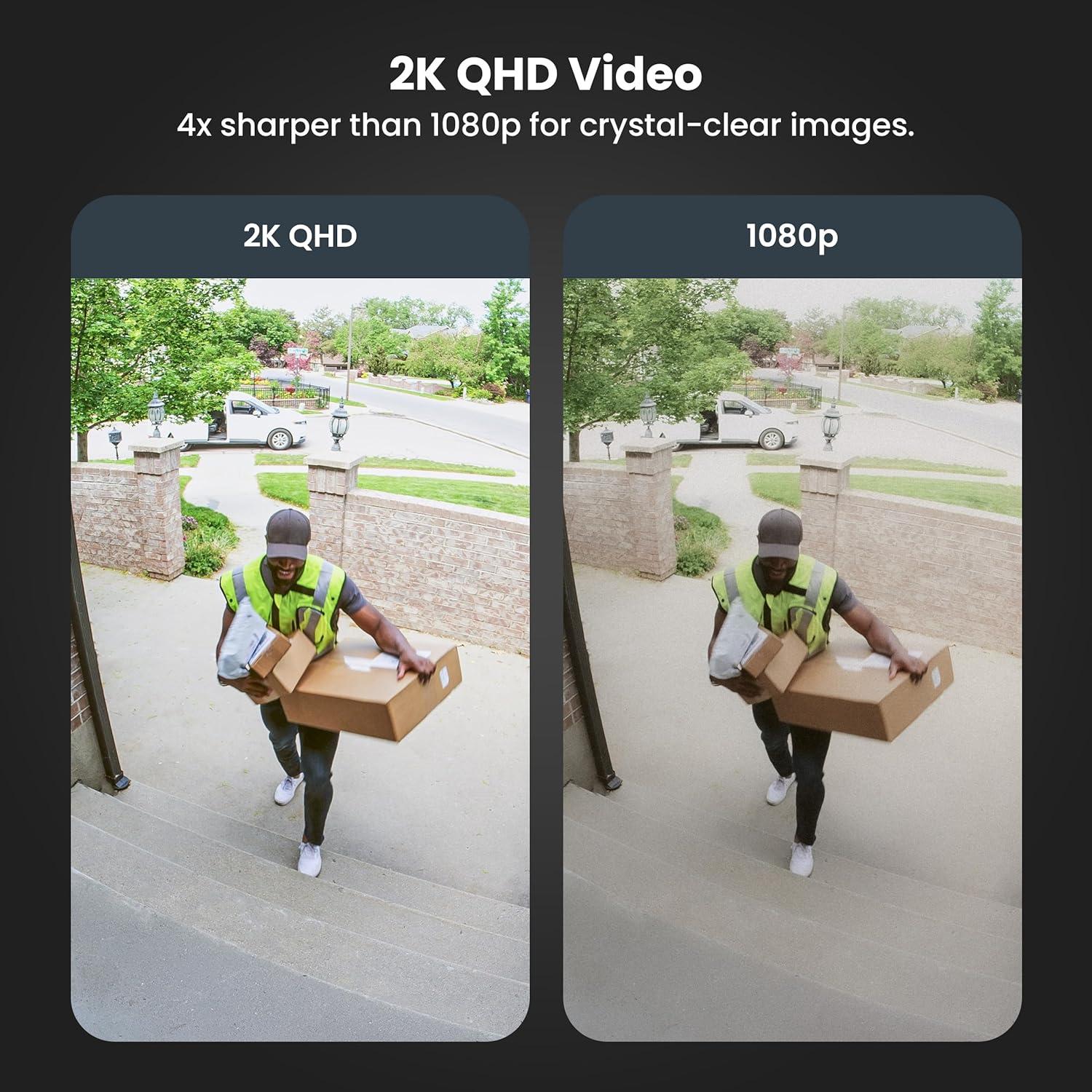 Cámara de Seguridad Inteligente Feit Electric E26 2K QHD