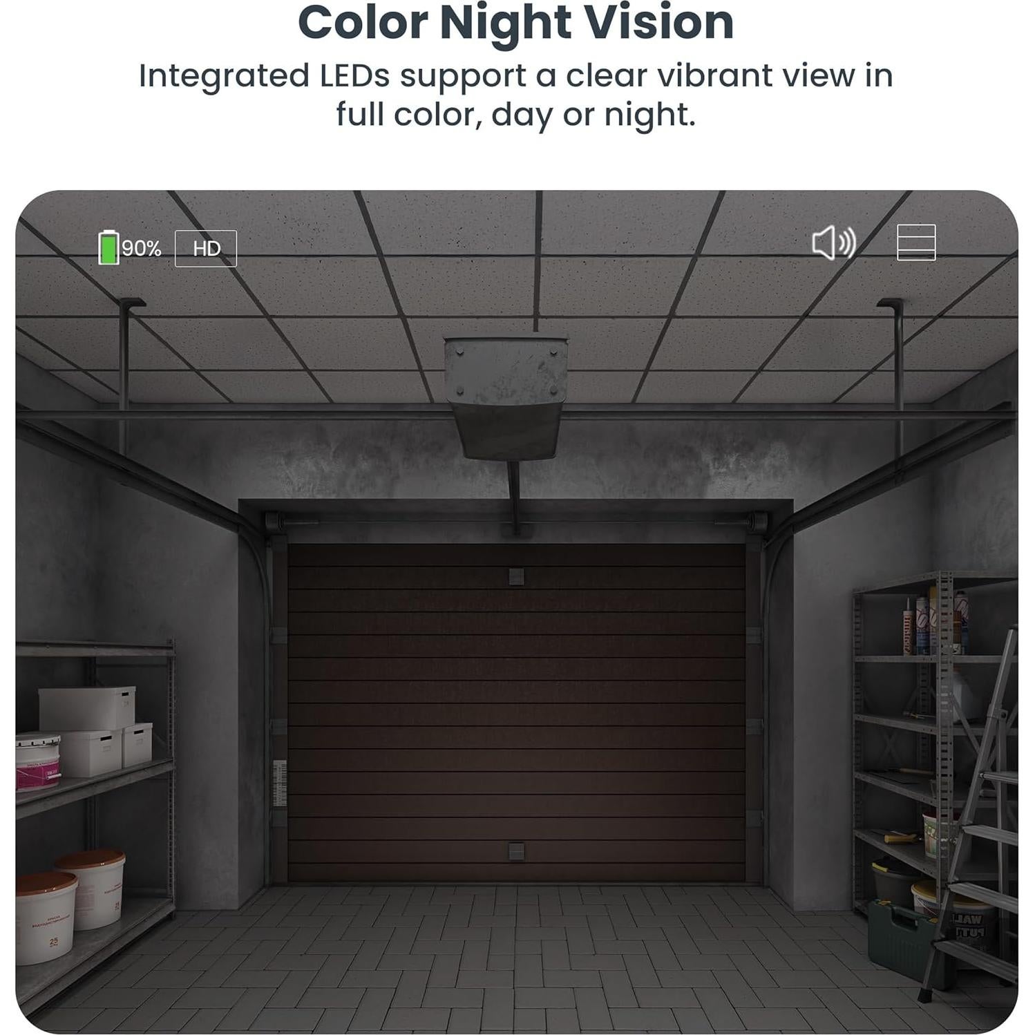 Cámara de Seguridad Inteligente Feit Electric E26 2K QHD