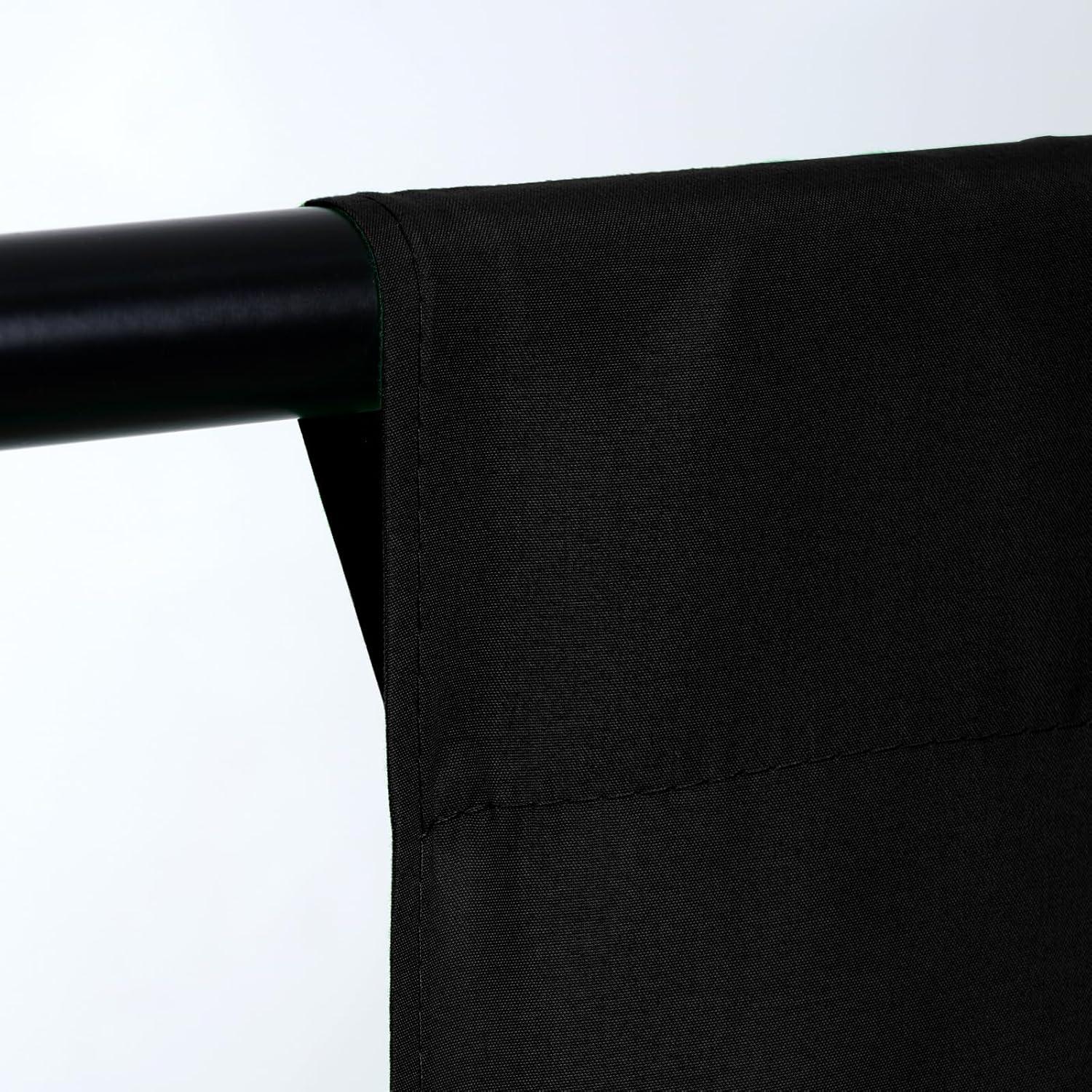 TRLYC Black Background Backdrop - 5x7 FT Solid Black Backdrop for Photography Photo Booth Backdrop Background Screen for Photo Backdrop Video Photography Studio Parties Background Decoration