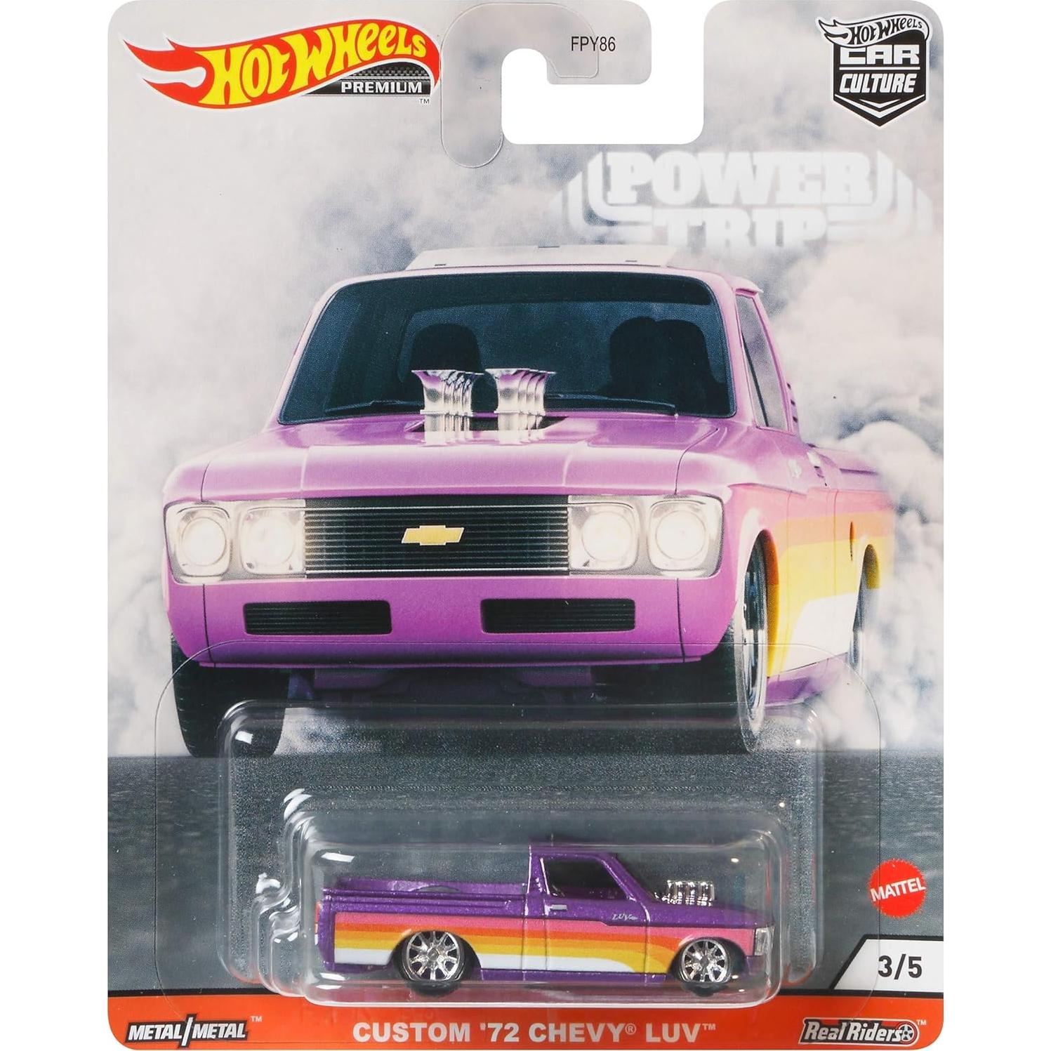 Vehículo Hot Wheels Custom 72 Chevy Luv 1:64 Mattel