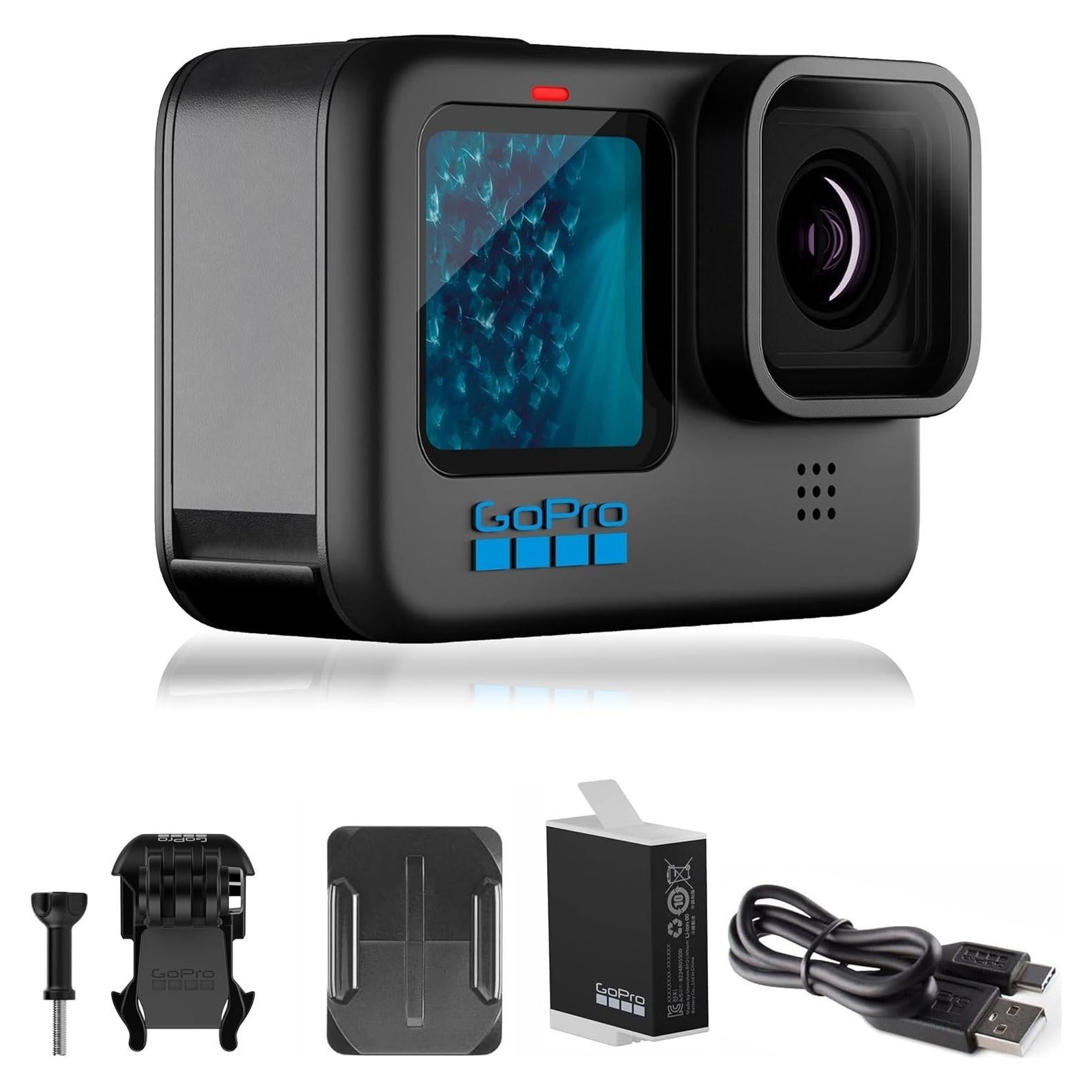 Cámara de Acción GoPro HERO11 Black 5.3K 27MP Estabilización