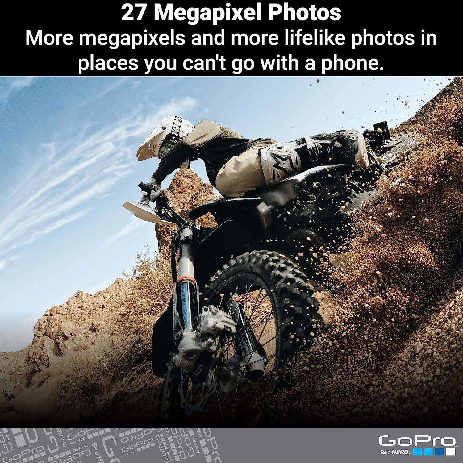 Cámara de Acción GoPro HERO11 Black 5.3K 27MP Estabilización