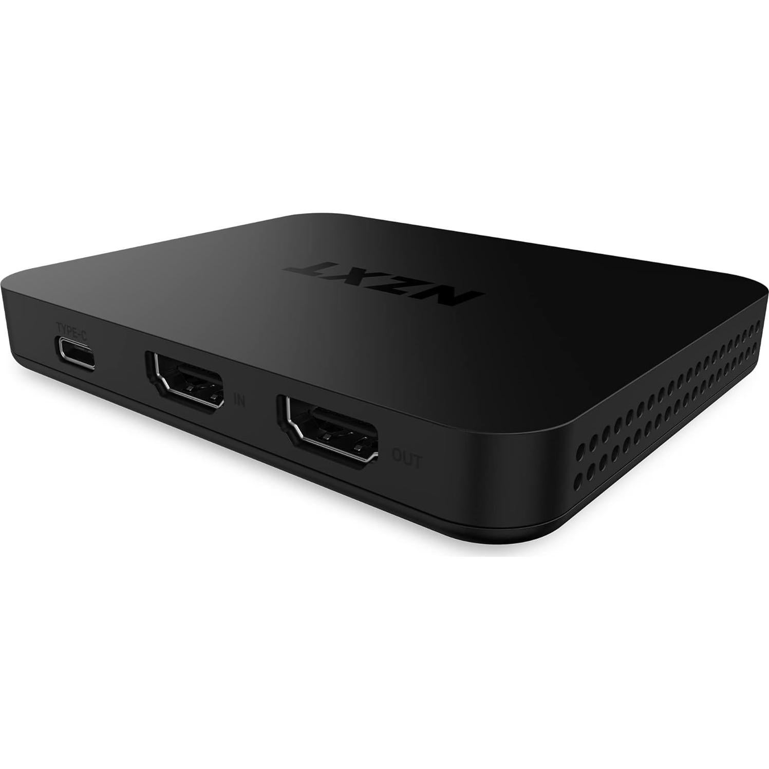 NZXT Signal HD60 Full HD USB Capture Card - ST-EESC1-WW - HD60 (1080p) - Live Streaming and Gaming - Zero-Lag Passthrough - Open Compatibility