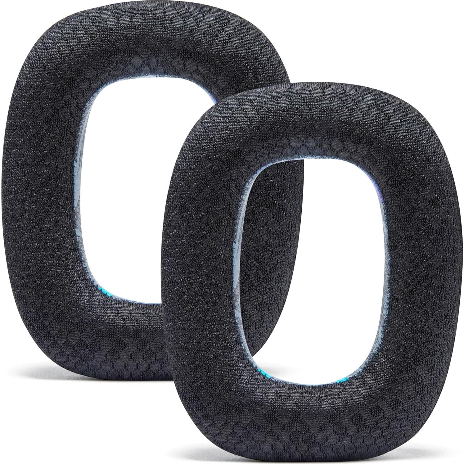 WC Freeze A30 - Cooling Gel Earpads Compatible with Logitech Astro A30 Headphones by Wicked Cushions - Elevate Comfort, Durability, Thickness & Sound Isolation for Epic Gaming Sessions | 90's Black