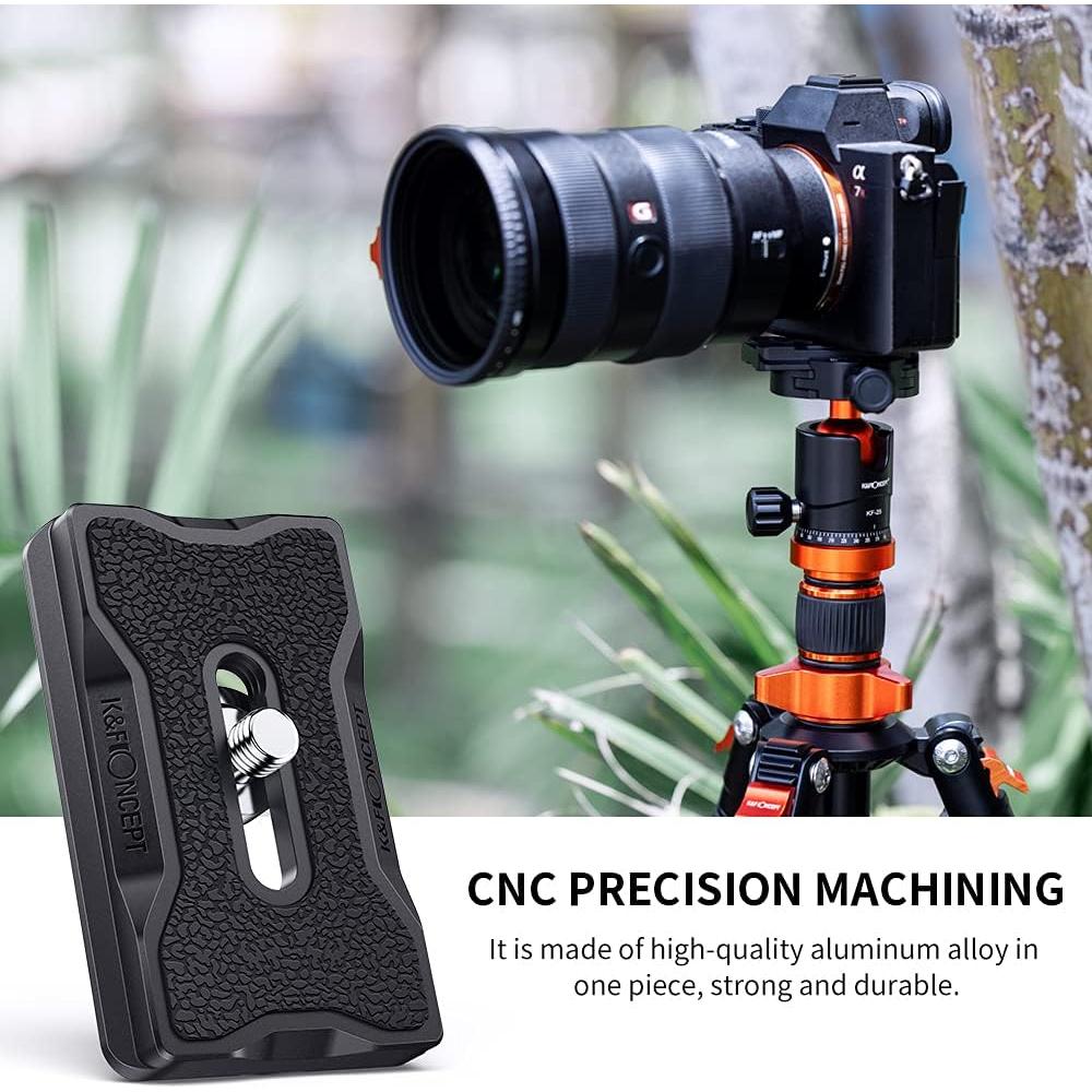 K&F Concept K-28 Camera Tripod Quick Release Mounting Plate