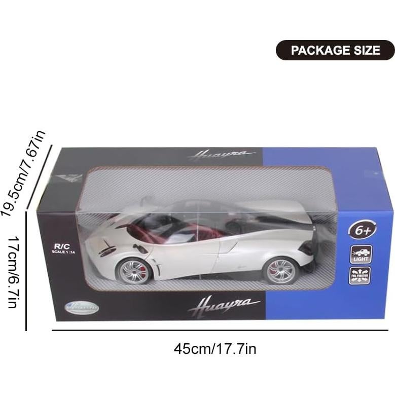 Coche RC Vinie Pagani Huayra 1:14 con Luces LED para Niños