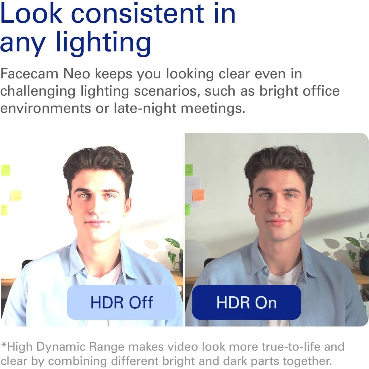 Elgato Facecam Neo - Webcam Full HD 1080p60 USB-C con obturador