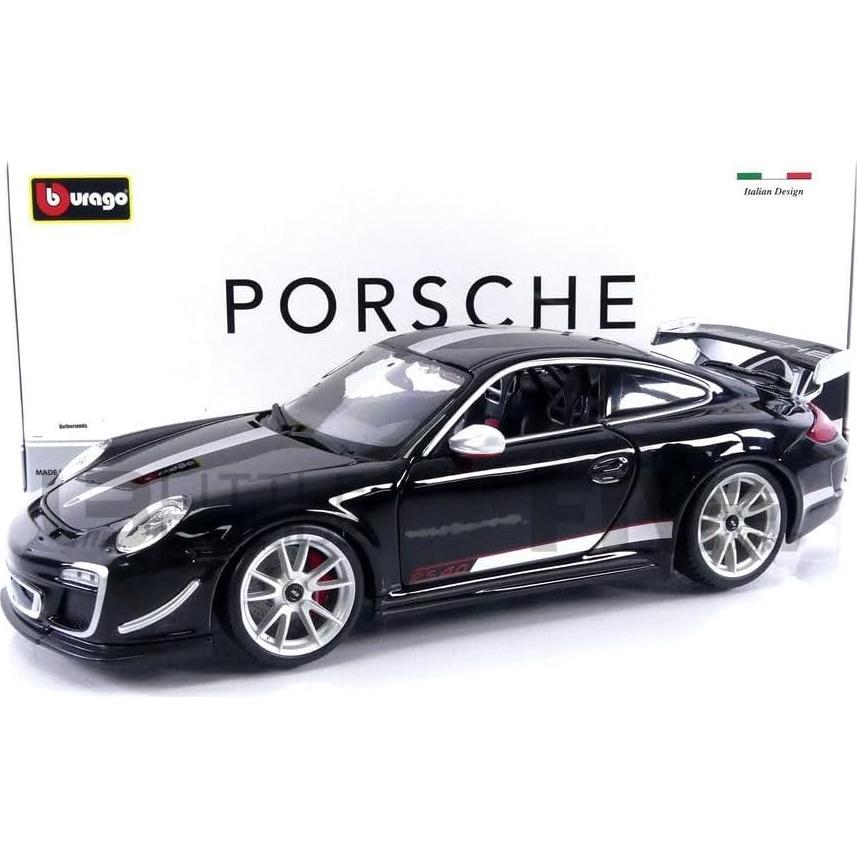 Bburago Porsche 911 GT3 RS 4.0 Negro 1:18 Modelo Fundición
