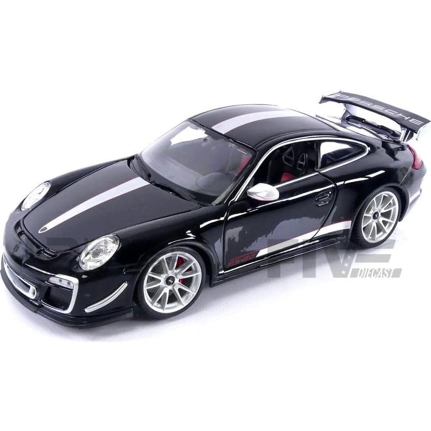 Bburago Porsche 911 GT3 RS 4.0 Negro 1:18 Modelo Fundición