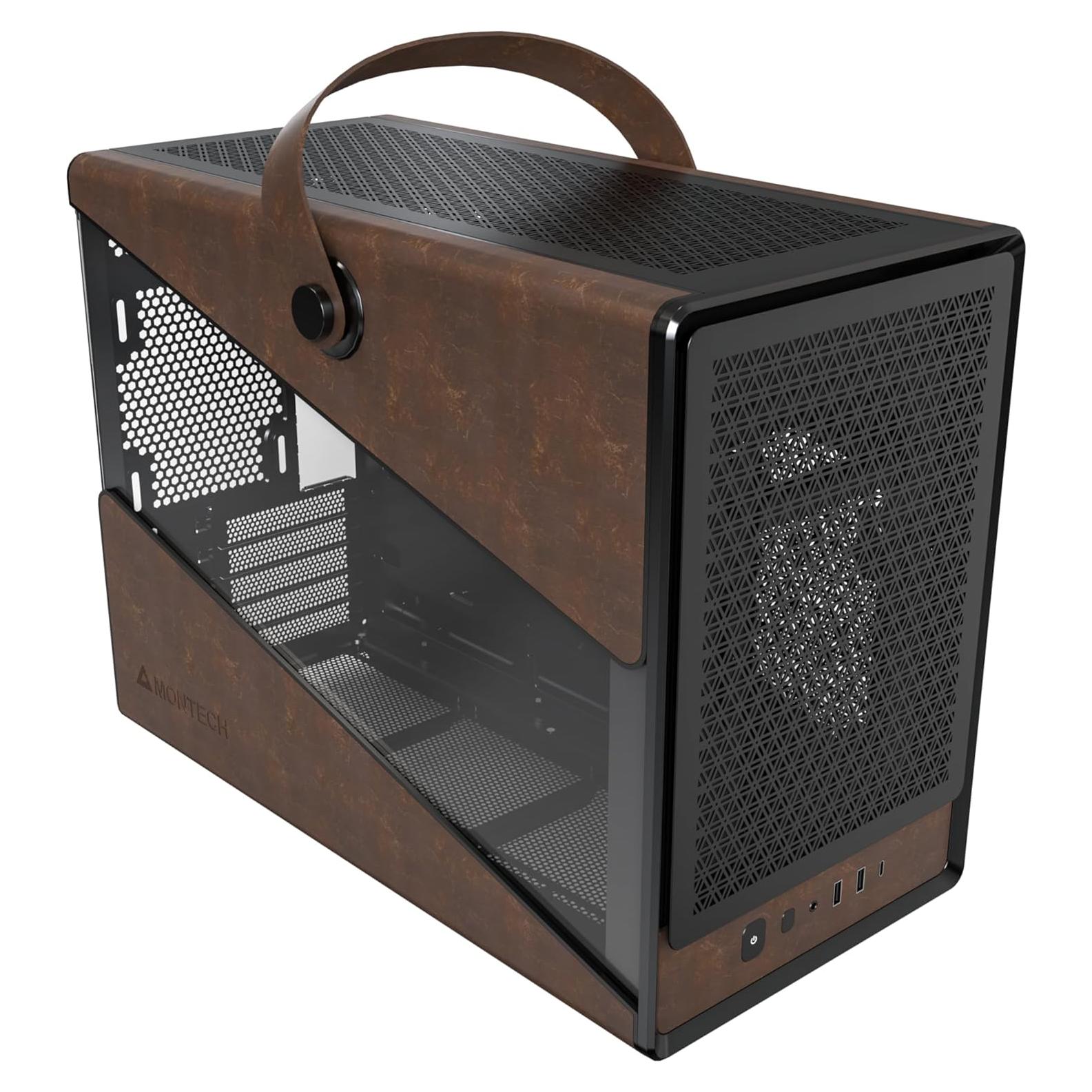 Chasis de Juego Compacto Montech Heritage Negro - Soporta RTX 40