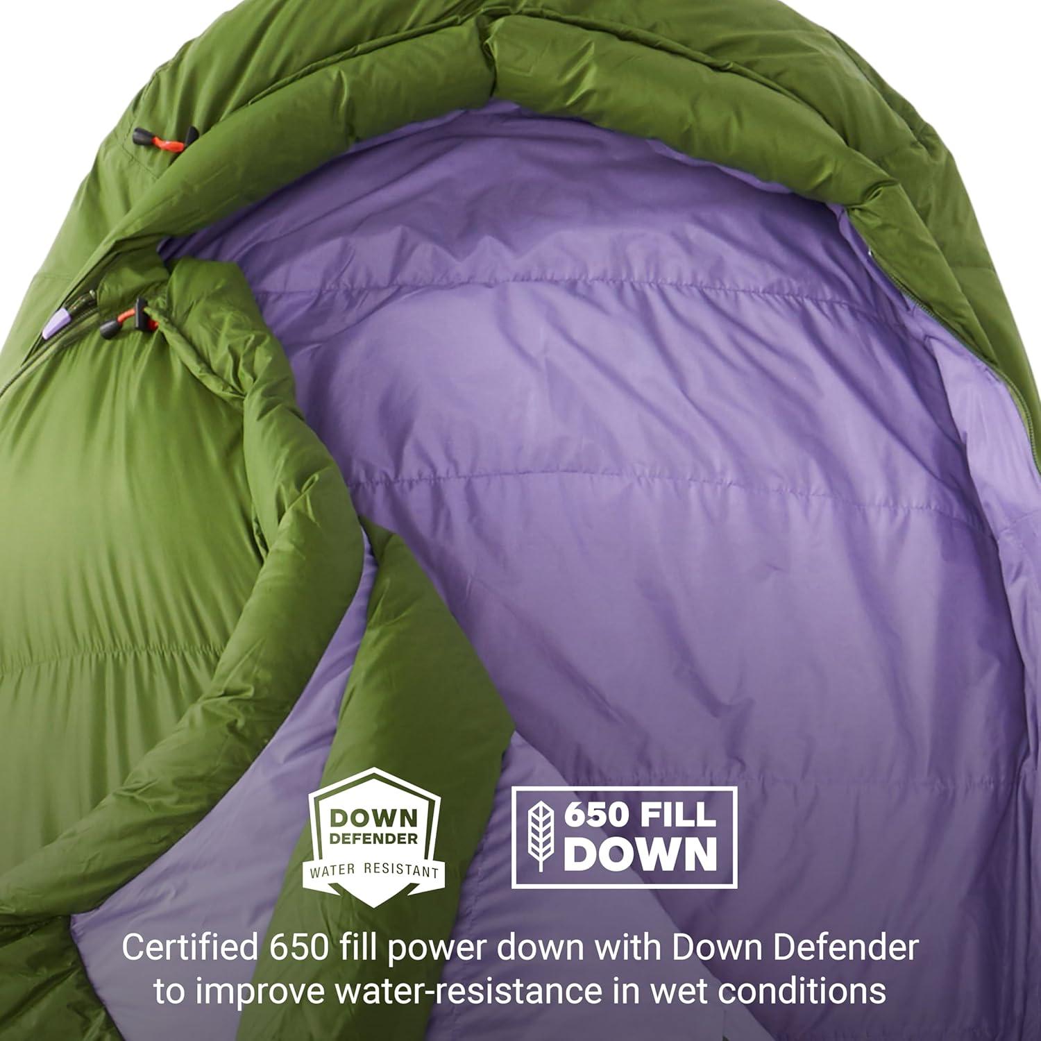 Saco de Sueño Marmot Angel Fire 25° para Mujeres - Camping