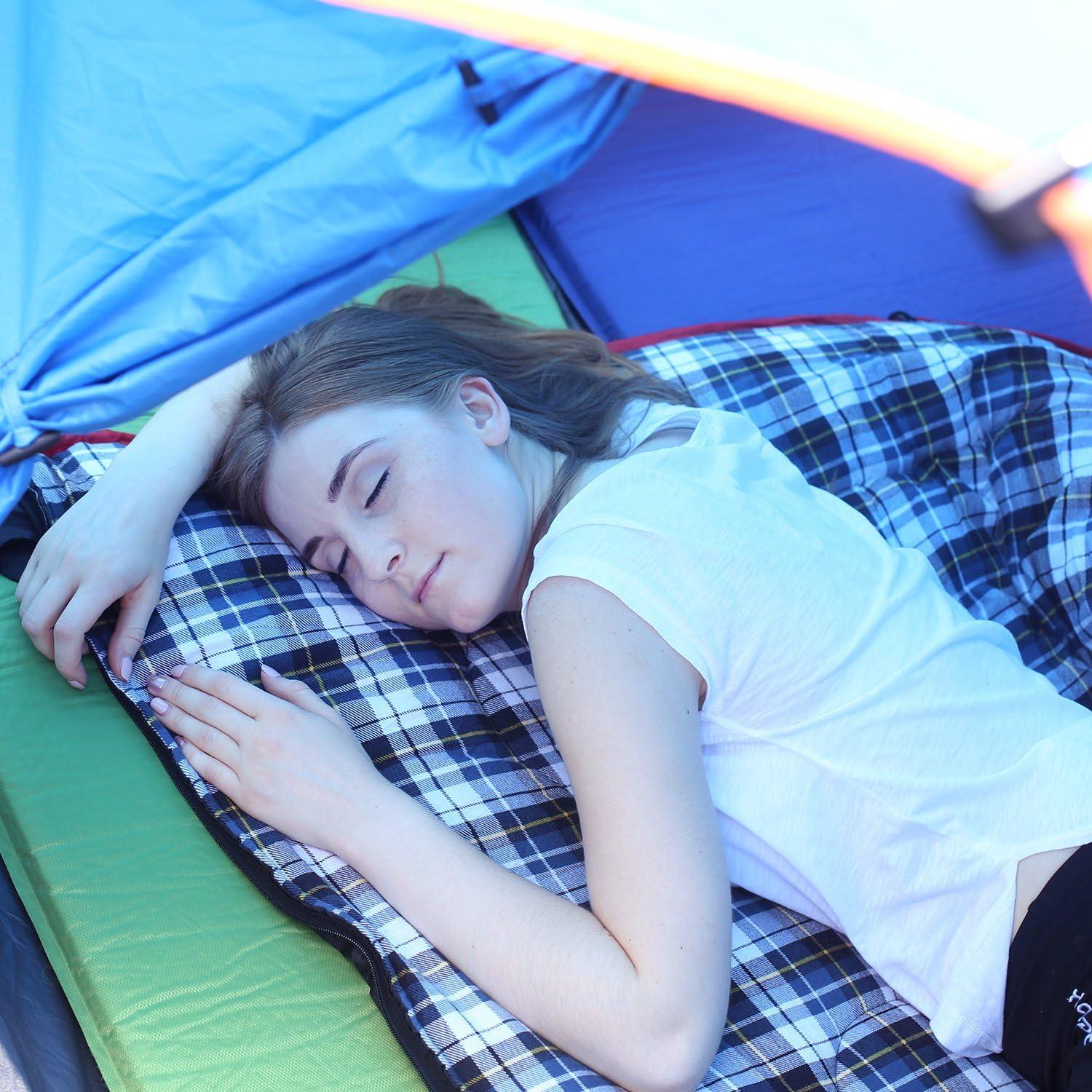 Saco de dormir REDCAMP 4lbs franela algodón 200x90cm