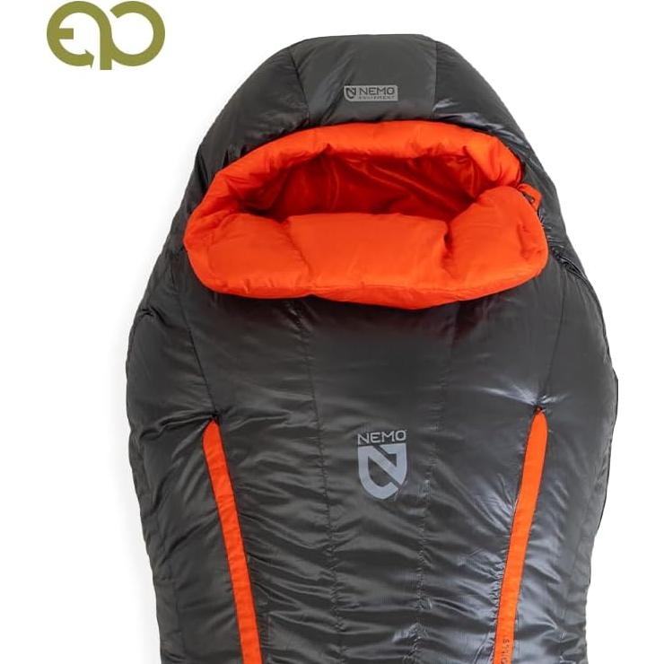 Saco de dormir de plumón NEMO Riff 15°F (−9°C) para 1 persona