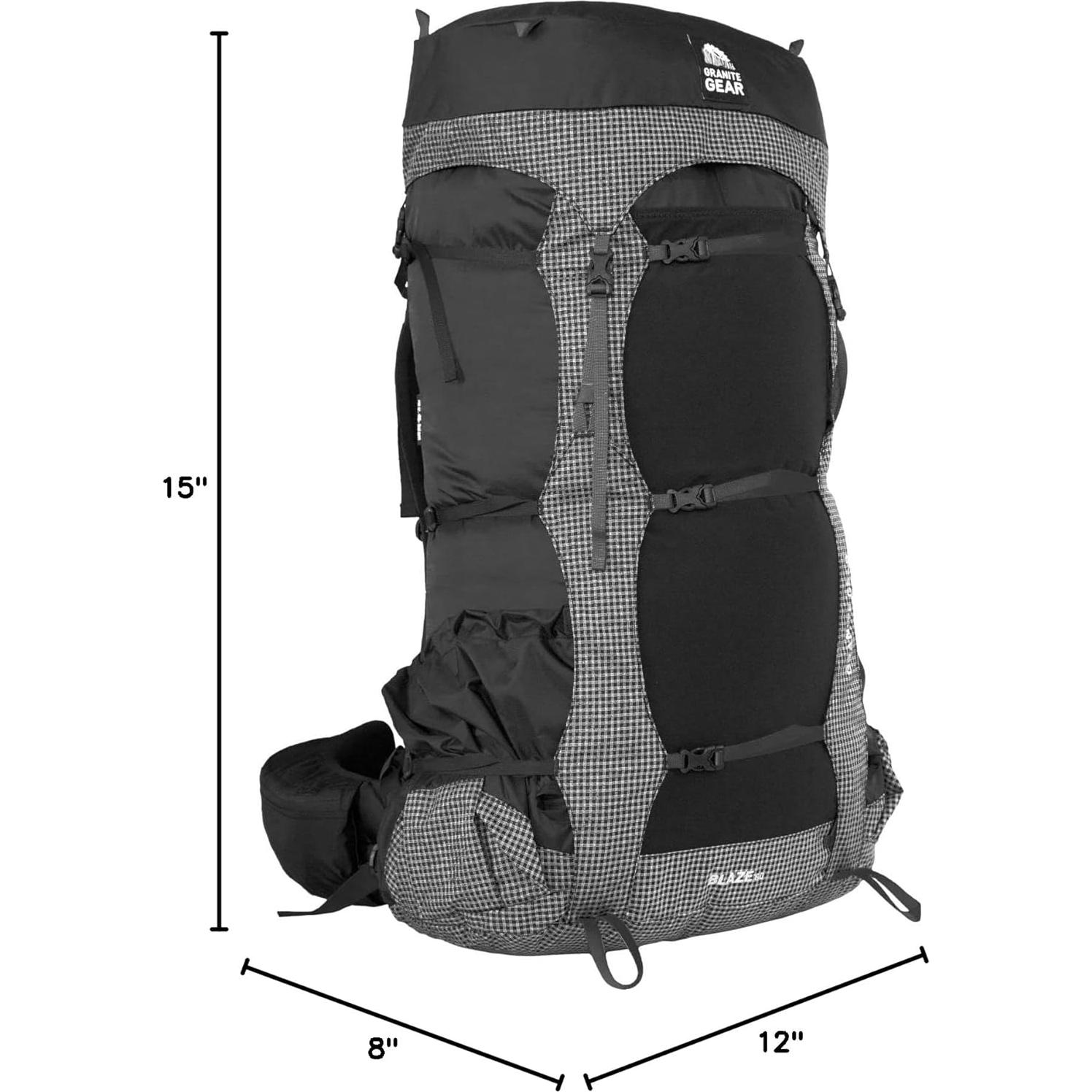 Mochila de Senderismo Granite Gear Blaze 60L Negra