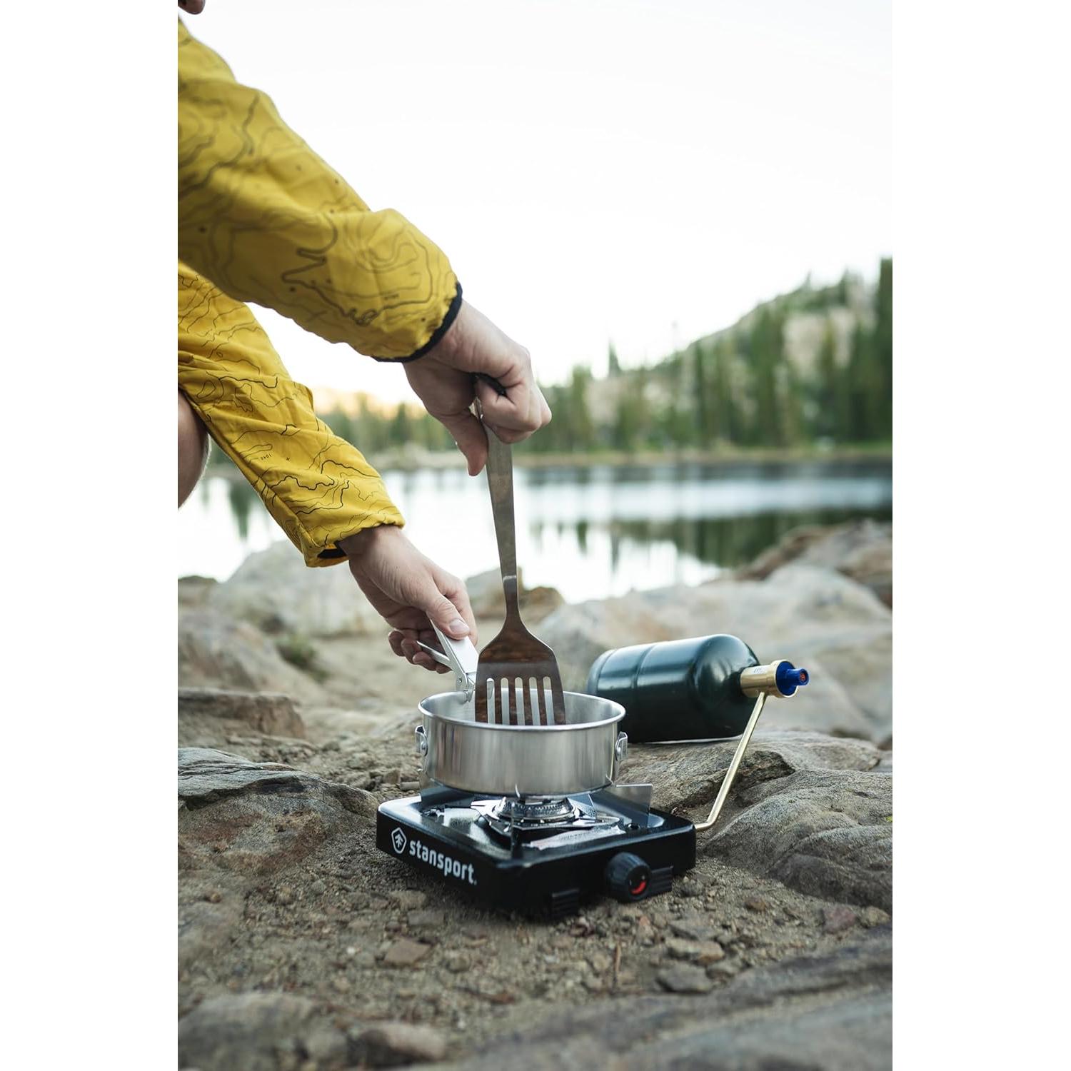 Regulador de Presión Stansport para Estufa de Propano 10 PSI