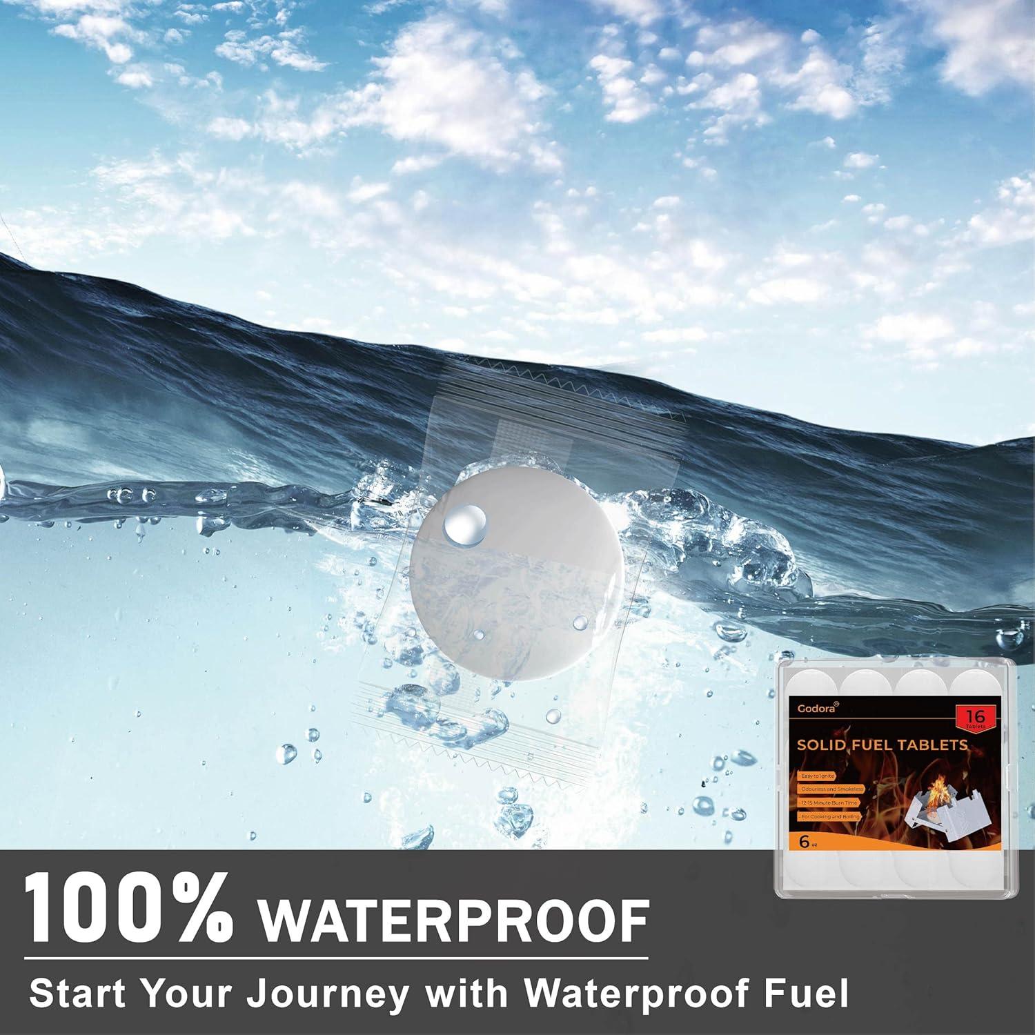 Tabletas de Combustible Sólido Godora 36x15g - Ecológicas y Portátiles
