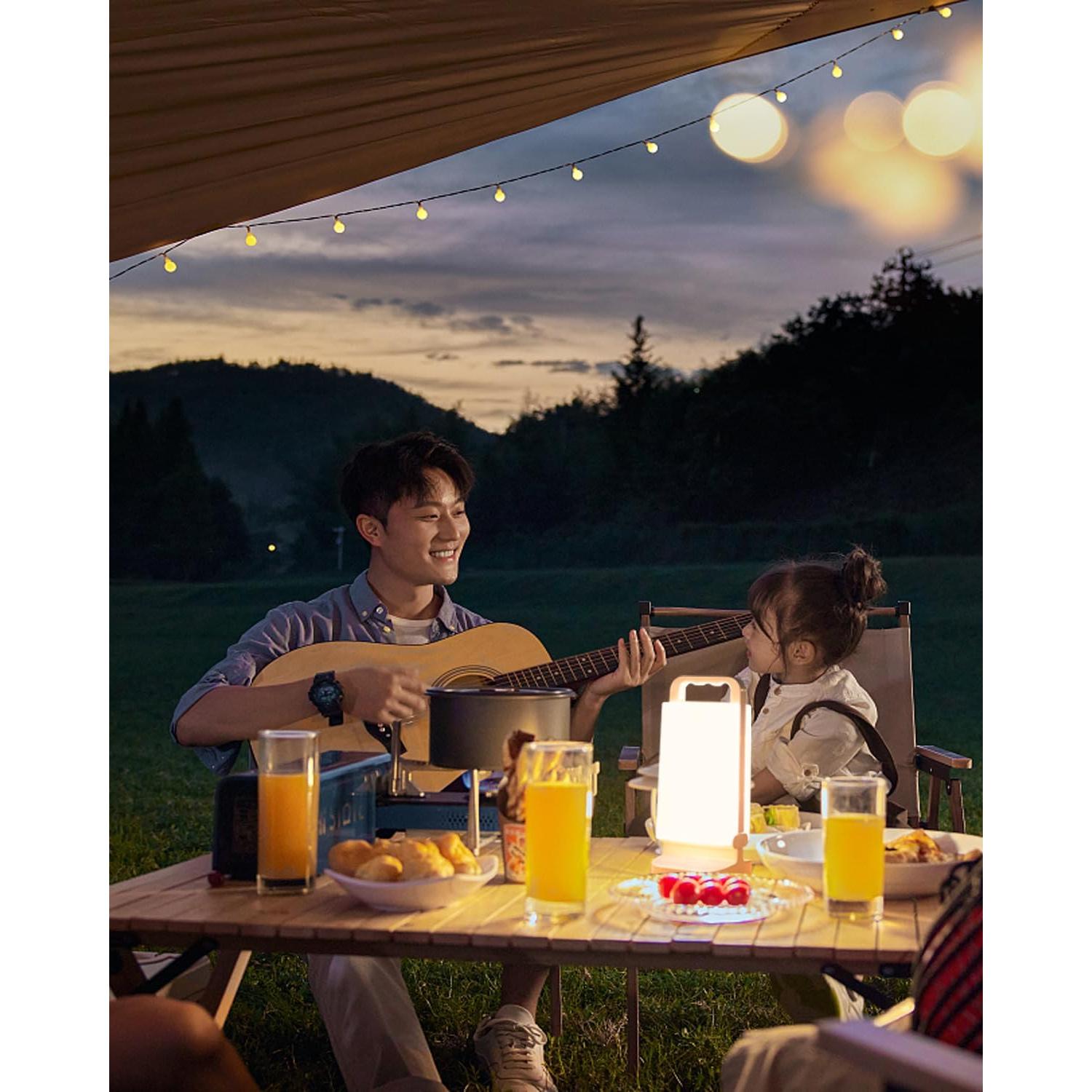 Linterna Solar Lepwings 6000mAh LED Recargable USB 80 Horas