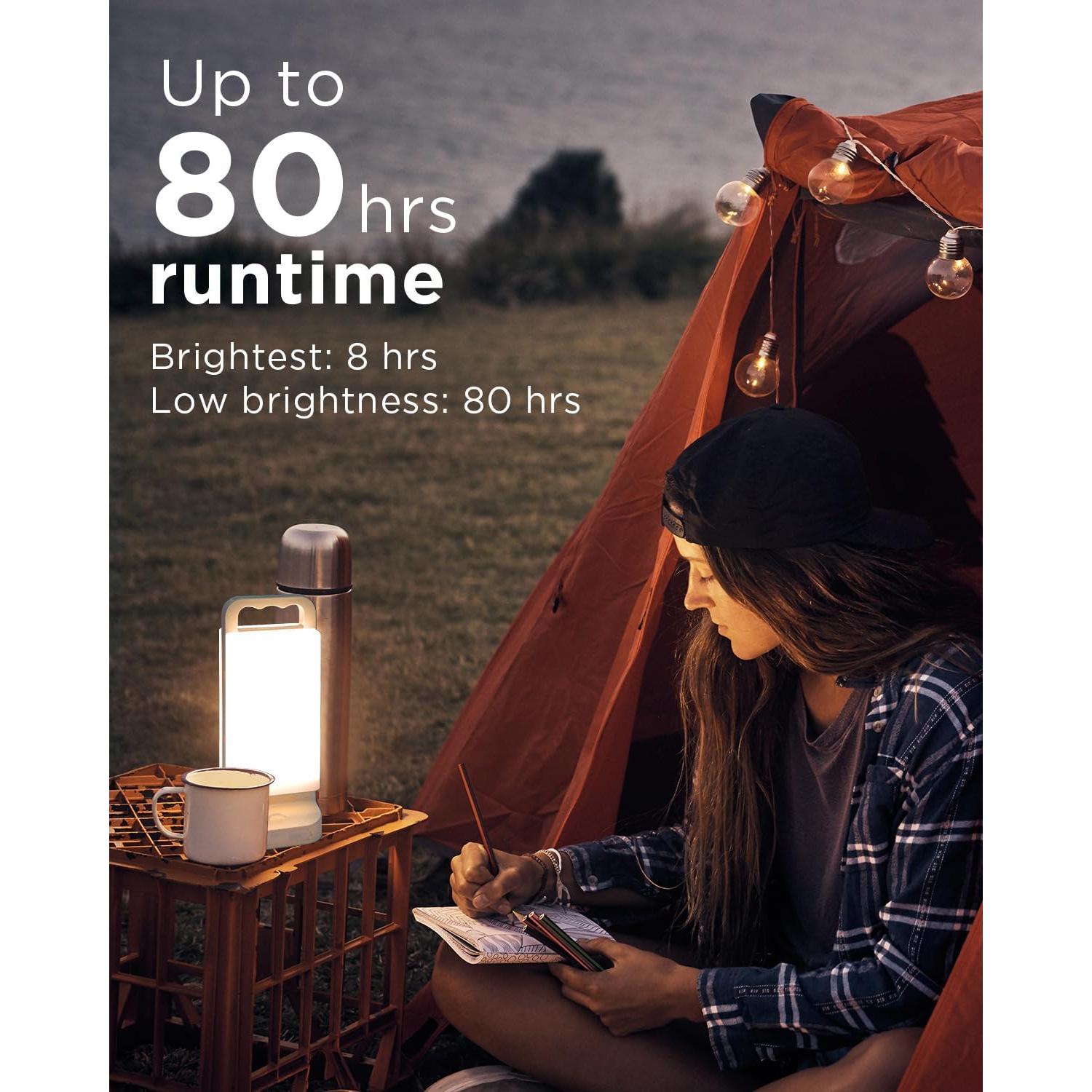 Linterna Solar Lepwings 6000mAh LED Recargable USB 80 Horas