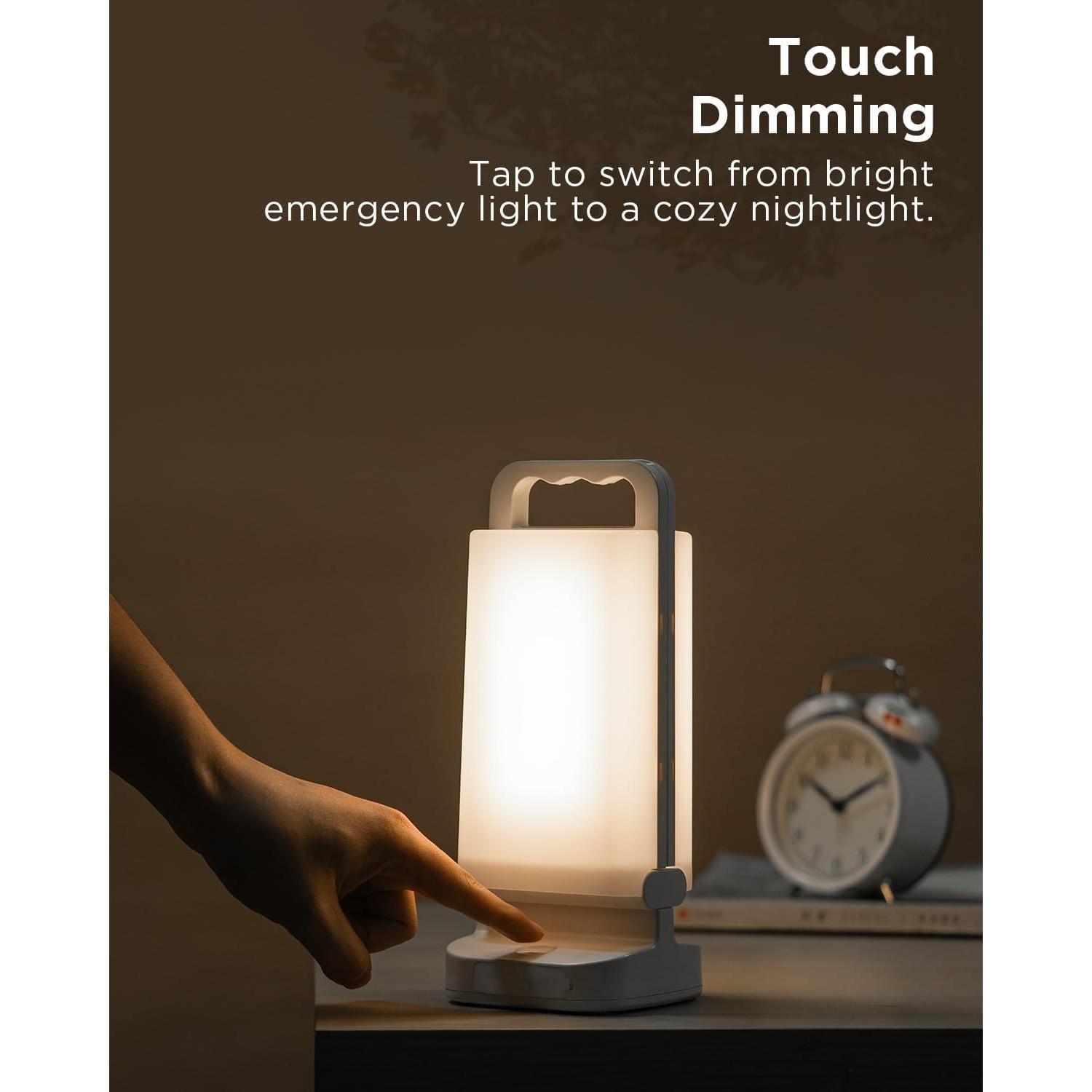 Linterna Solar Lepwings 6000mAh LED Recargable USB 80 Horas