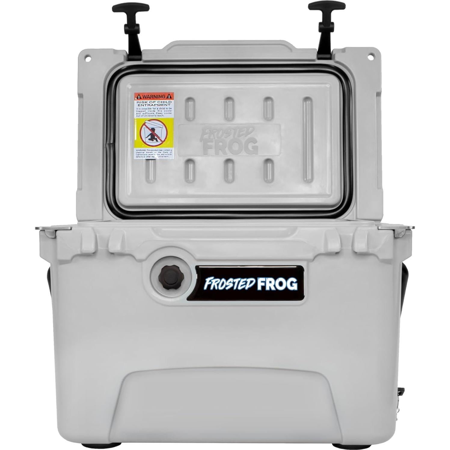 Enfriador de Hielo 20QT Frosted Frog Aislado Grado Comercial
