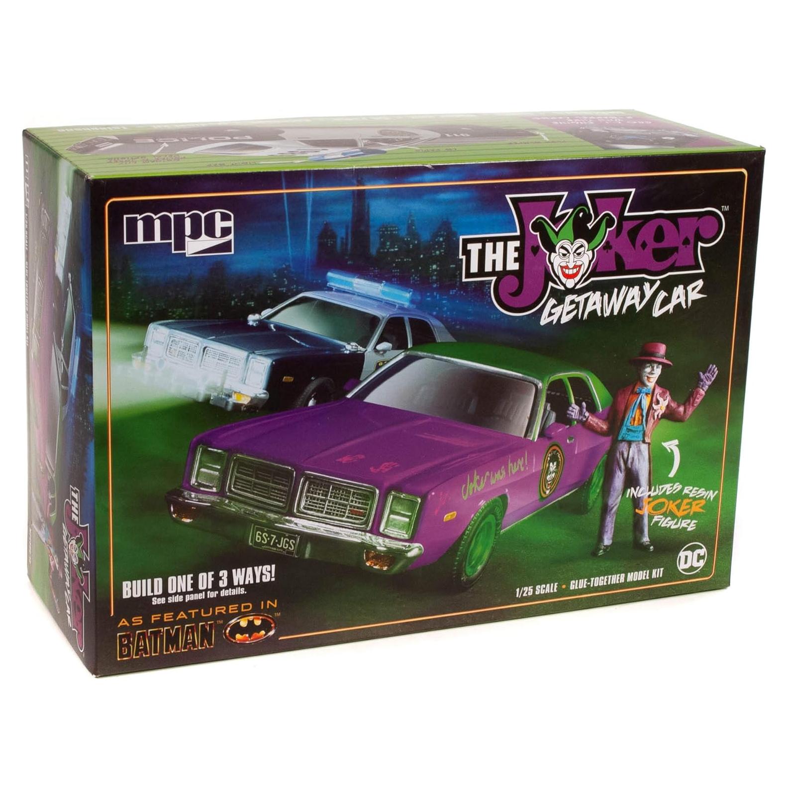 MPC Coche de Escape Joker 1978 Dodge Monaco 1:25 con Figura