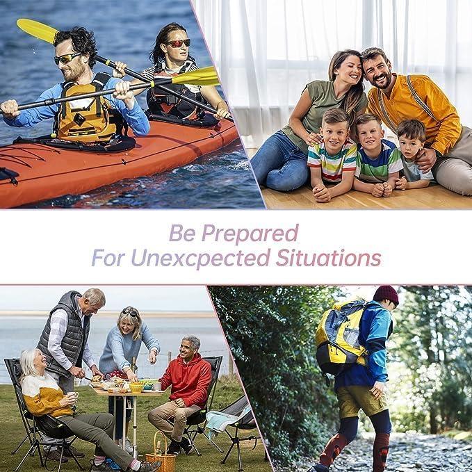 Kit de Primeros Auxilios 276 Piezas AMORNING Compacto