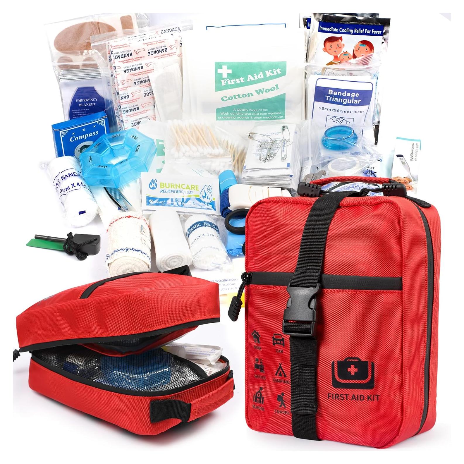 Kit de Primeros Auxilios Grande PronteeAid 400 Piezas para Emergencias