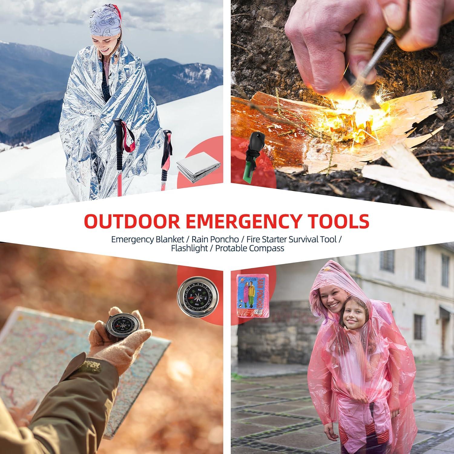 Kit de Primeros Auxilios Grande PronteeAid 400 Piezas para Emergencias