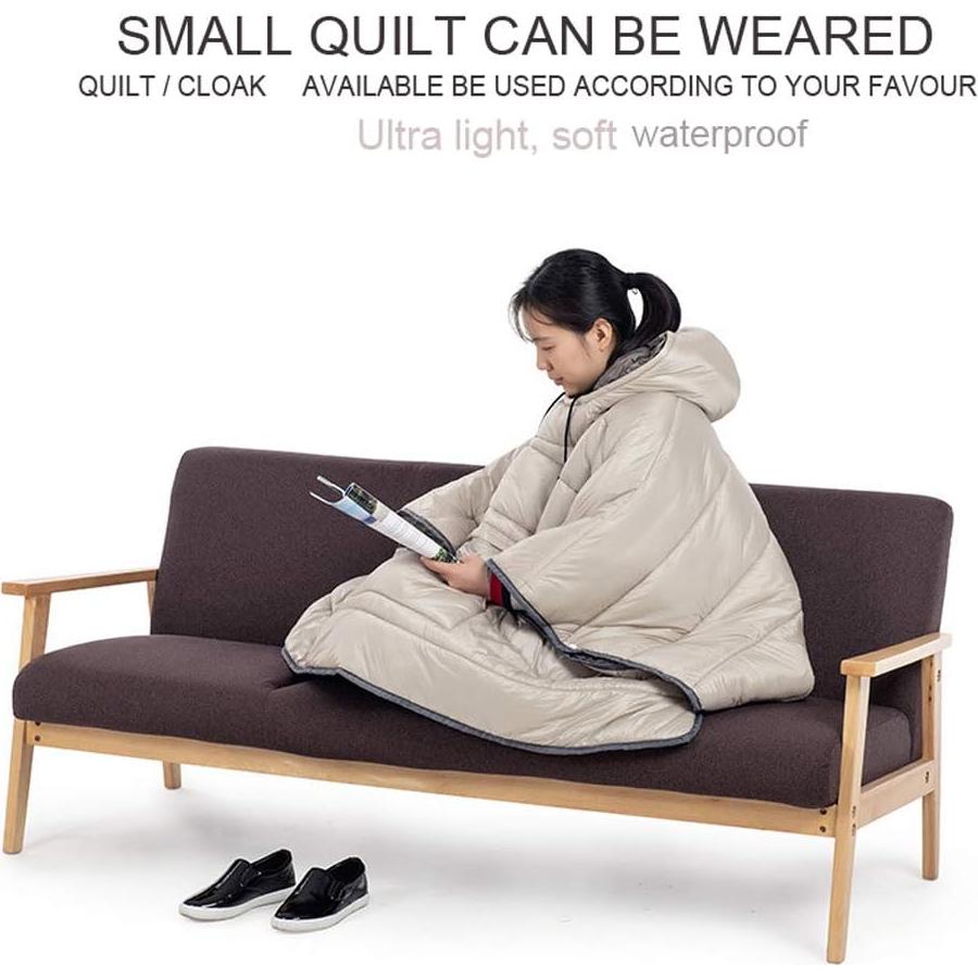 Saco de Dormir Poncho HI SUYI Beige Ultraligero 1 Persona