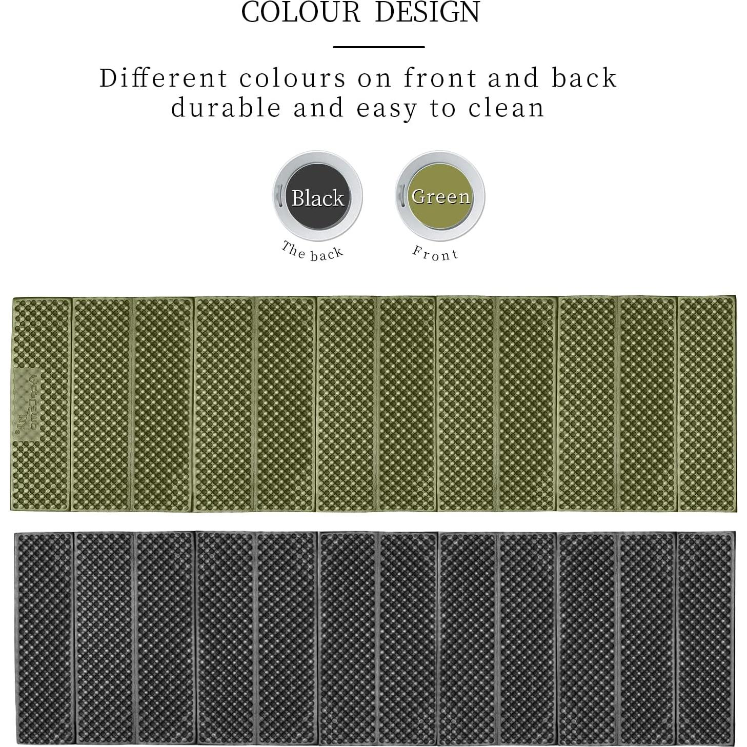 Almohadilla de Espuma Portátil AceCamp 1.86m Compacta y Ligera