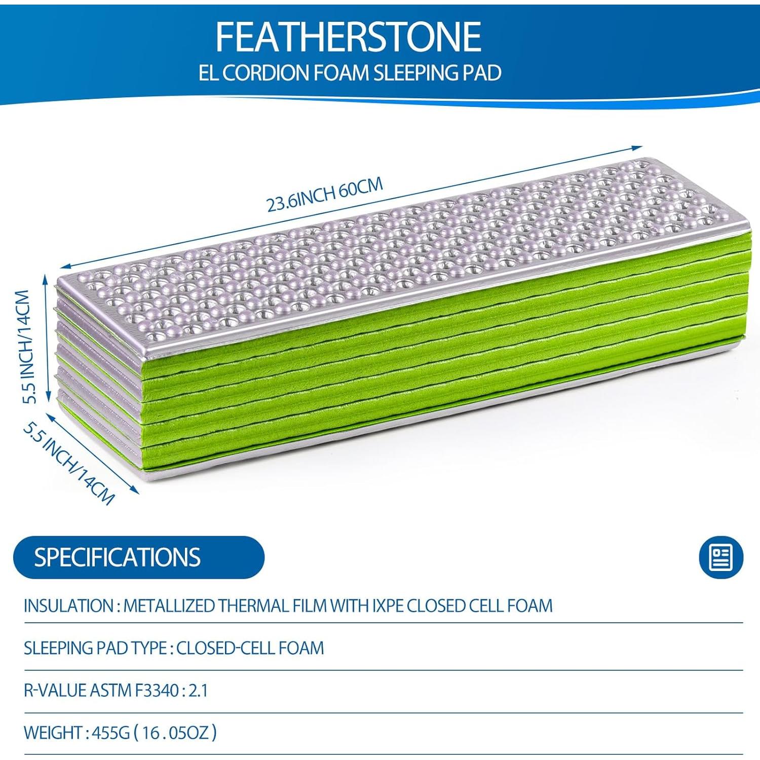 Almohadilla de Espuma para Dormir THINTON 180x60cm Plegable