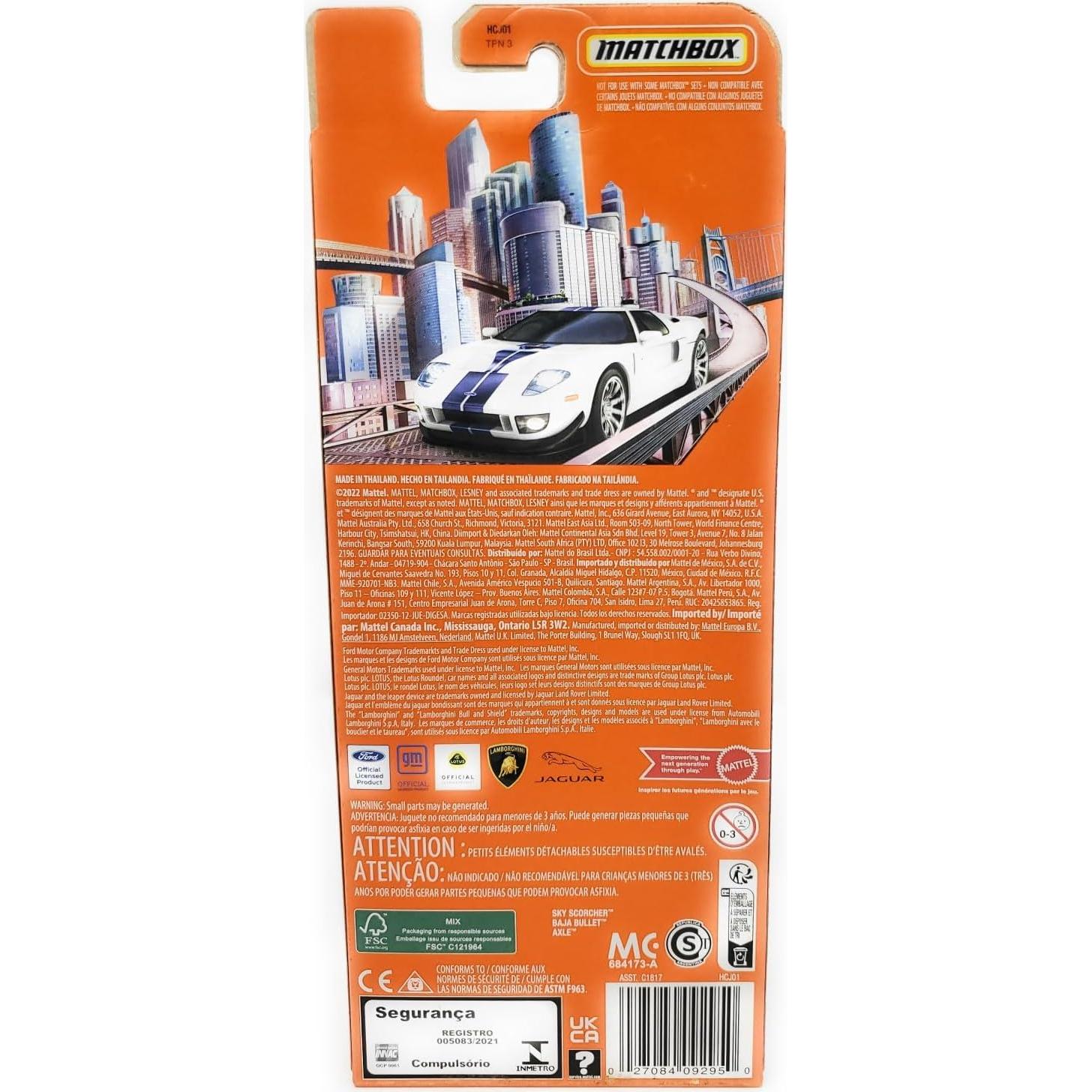 Juego de 5 coches Matchbox MBX City Drivers Escala 1:64