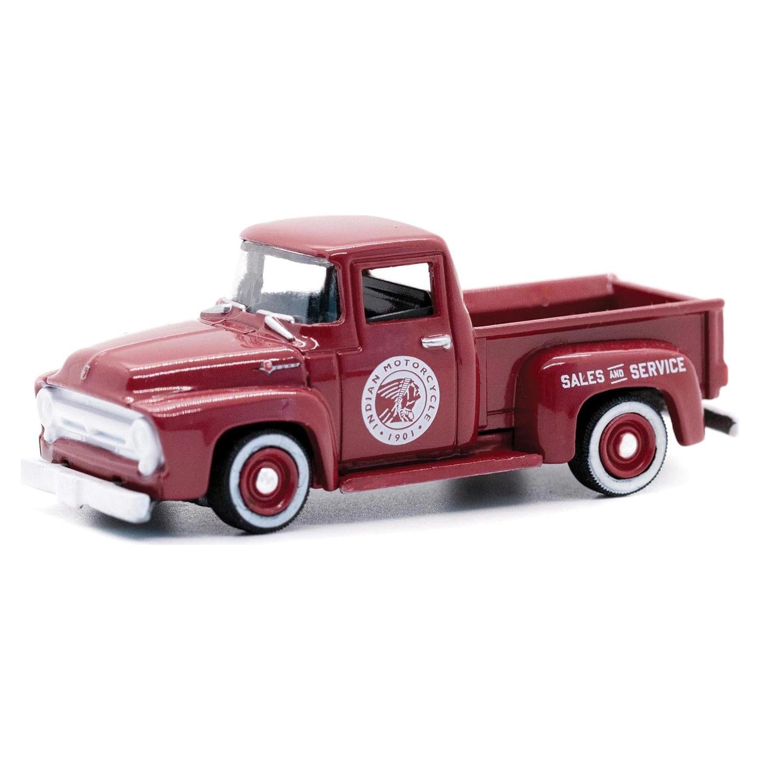 Camioneta F-100 1954 Burdeos Greenlight 1:64 Diecast