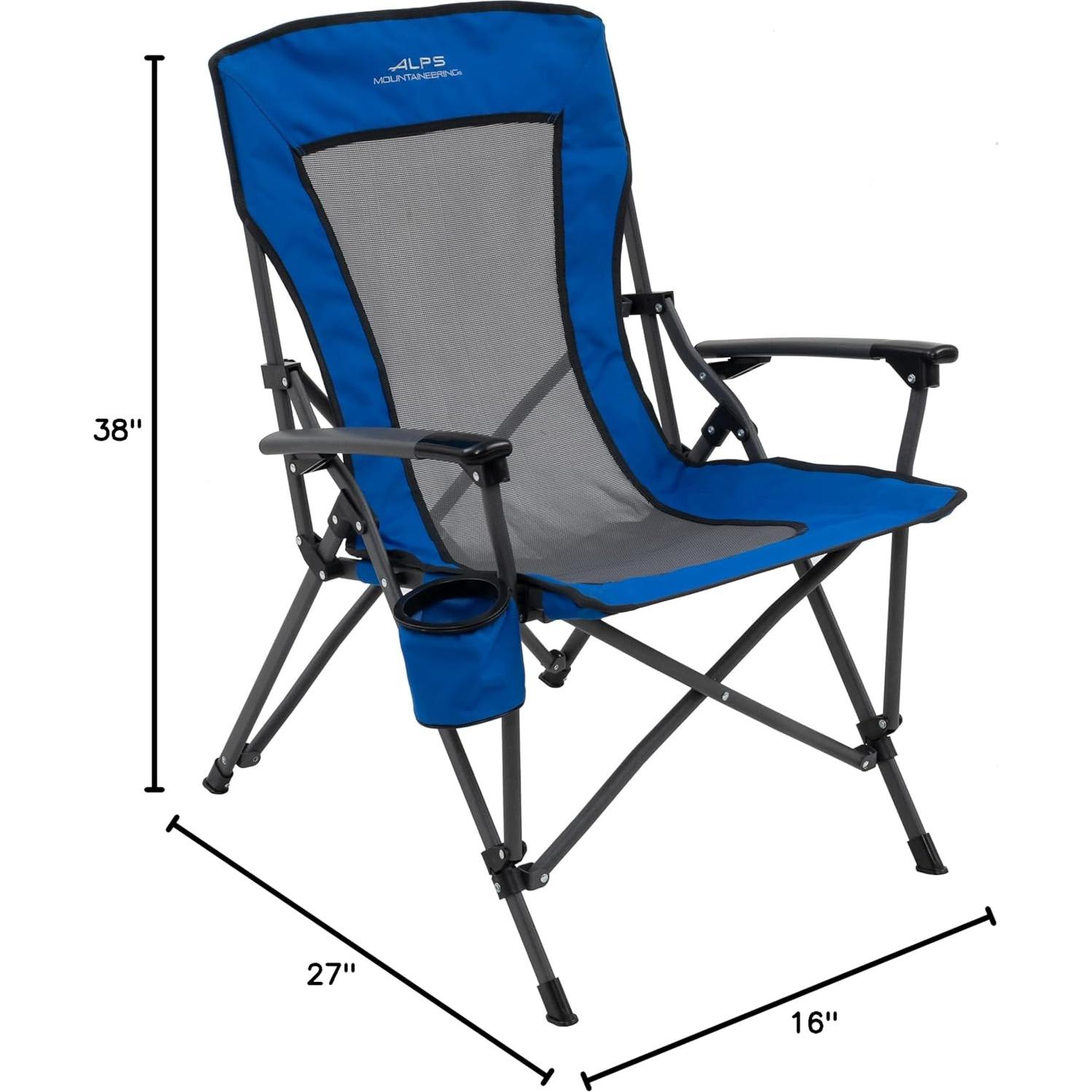 Silla de Ocio Plegable ALPS Mountaineering Azul 136 kg