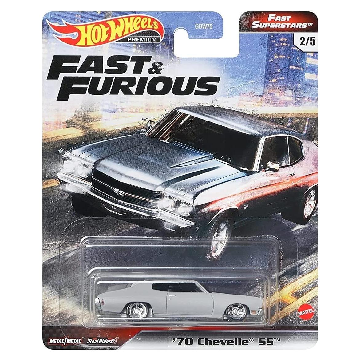 Hot Wheels Rápido y Furioso Vehículos a Escala 1:64