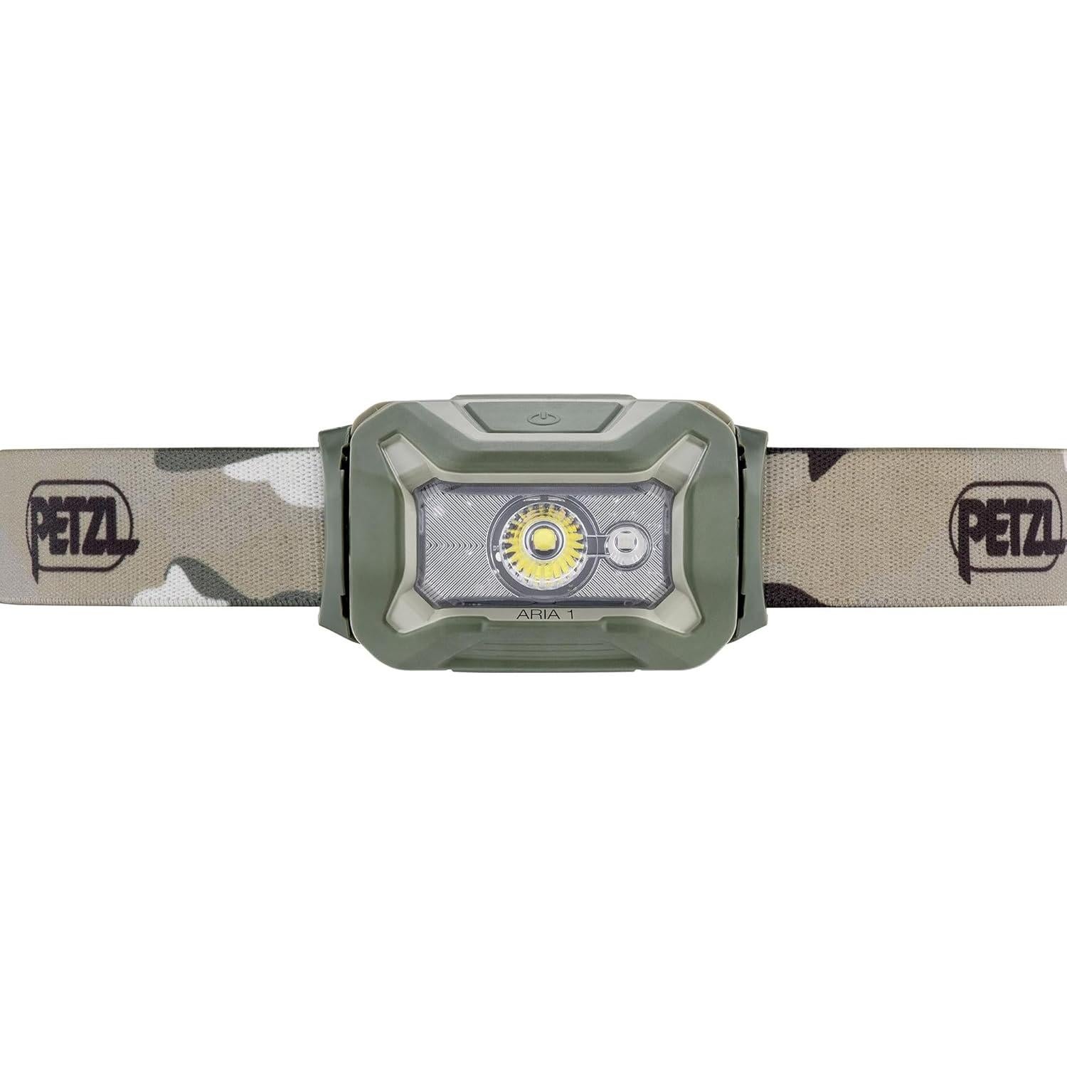 Linterna Frontal PETZL ARIA 1 RGB 350 Lúmenes Impermeable Camo