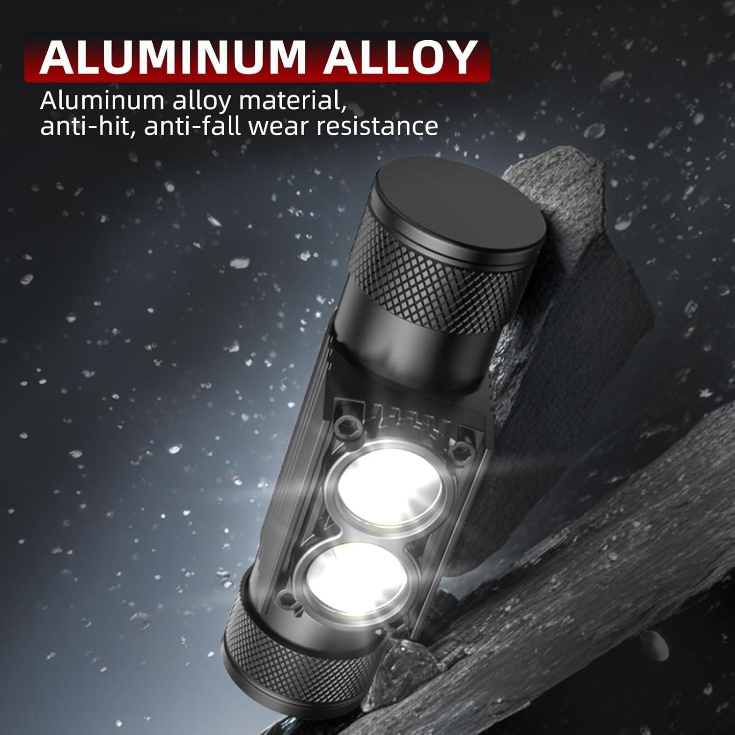 Linterna Frontal Recargable Changlinyd H25A LED 180° IPX6