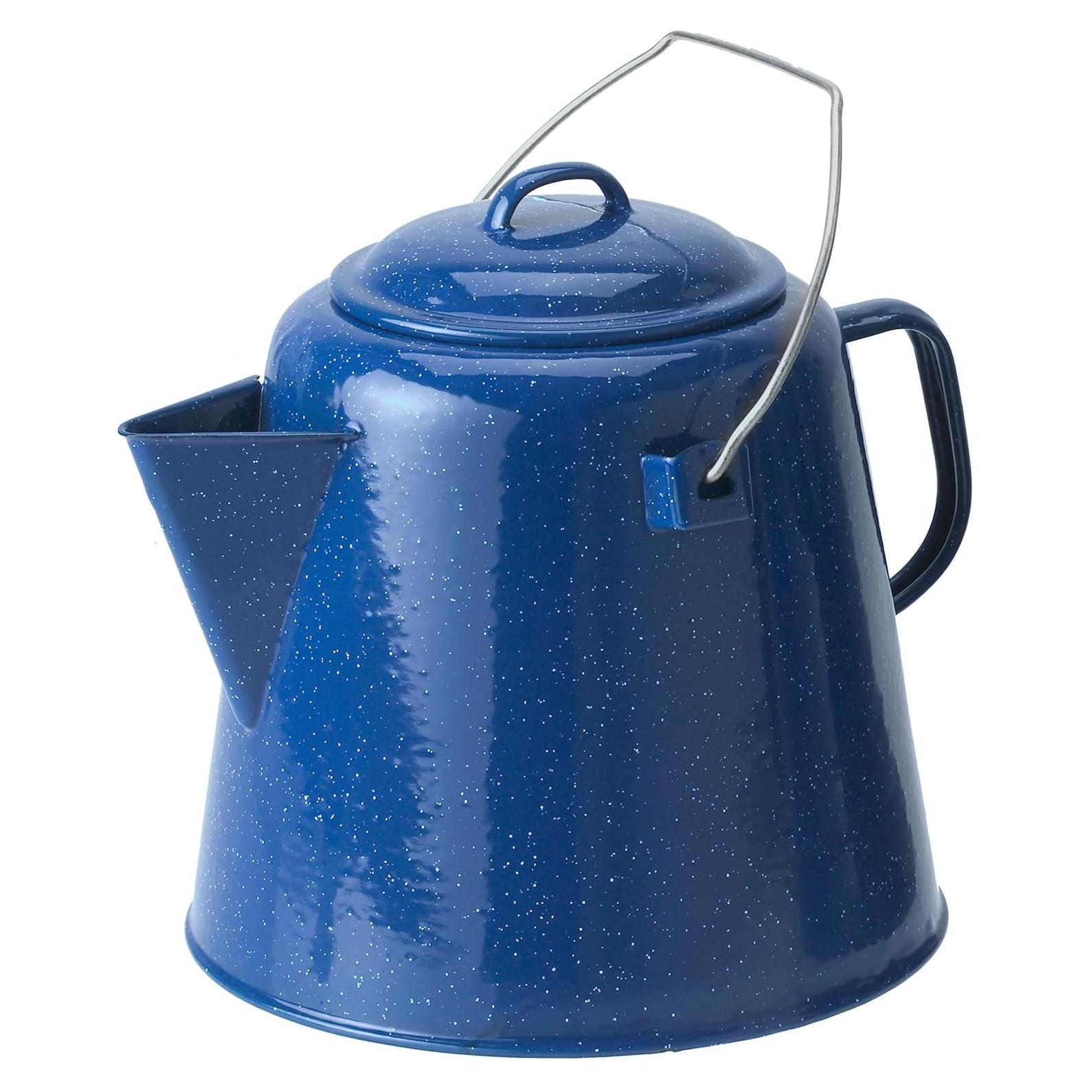 Hervidor de Café GSI Outdoors 20 Tazas Azul Resistente