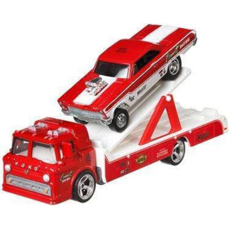 Hot Wheels Transporter Jaguar E-Type 1:64 Coleccionable