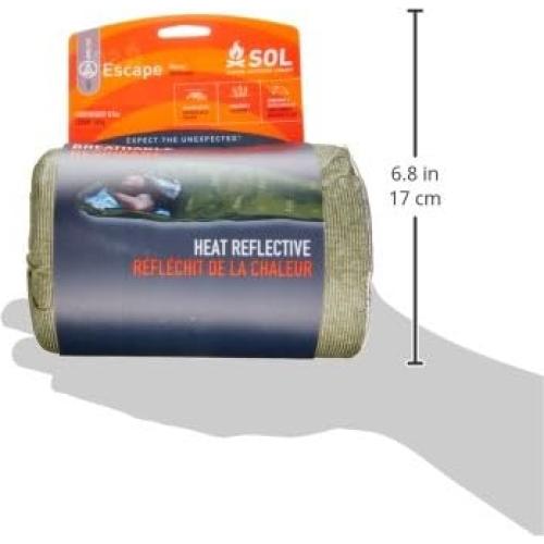 Manta de Emergencia S.O.L. Bivvy Escape Verde 263.5g