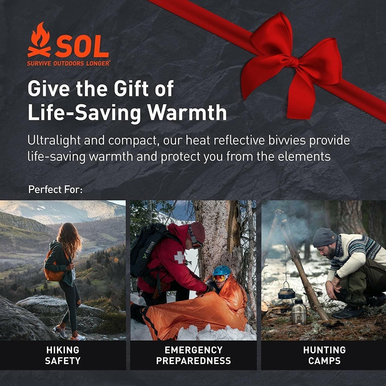 Manta de Emergencia S.O.L. Bivvy Escape Verde 263.5g