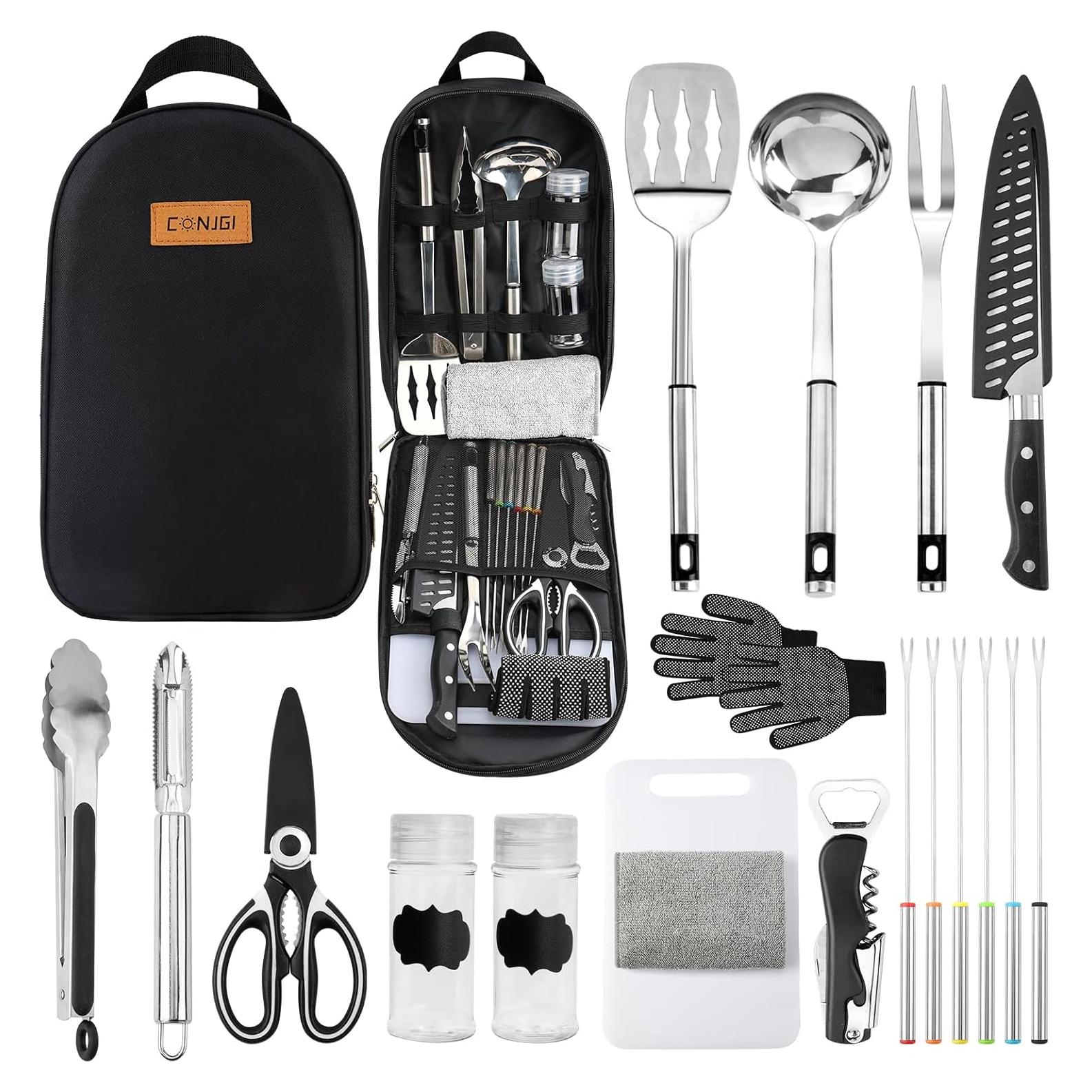 Bolsa de Almacenamiento Utensilios Cocina Camping CONJGI 1.43kg