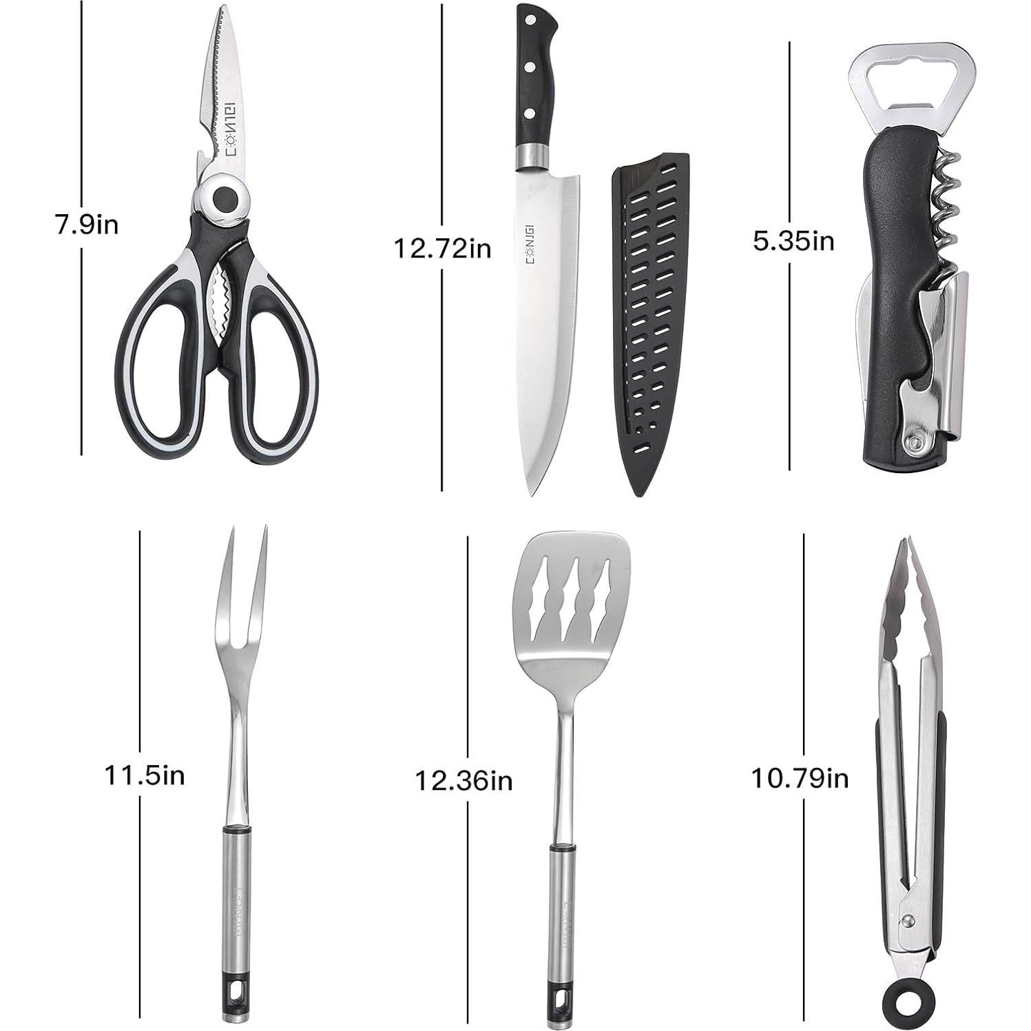 Bolsa de Almacenamiento Utensilios Cocina Camping CONJGI 1.43kg