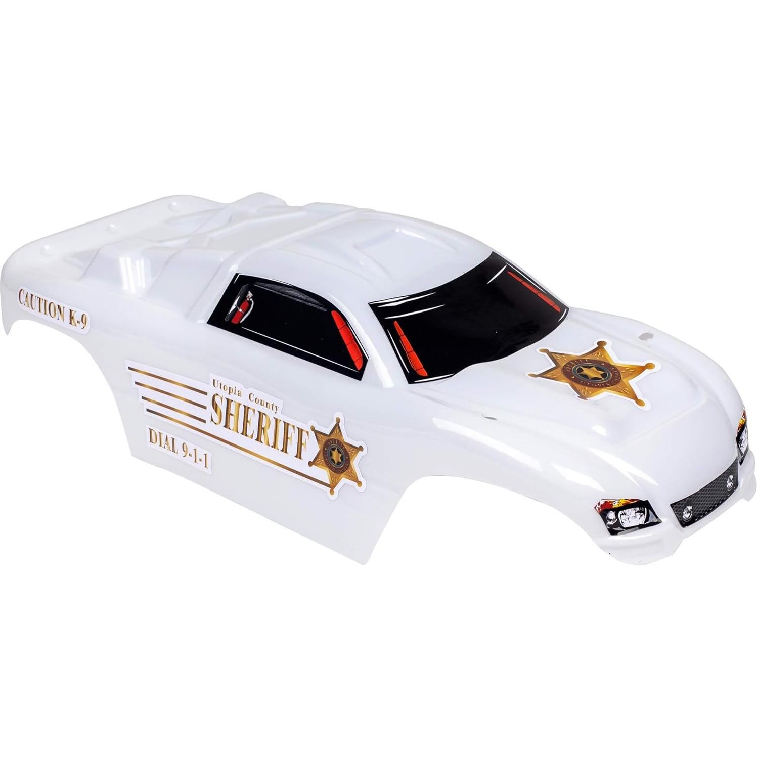 Cuerpo Personalizado Policial SummitLink para Rustler 2WD 1/10