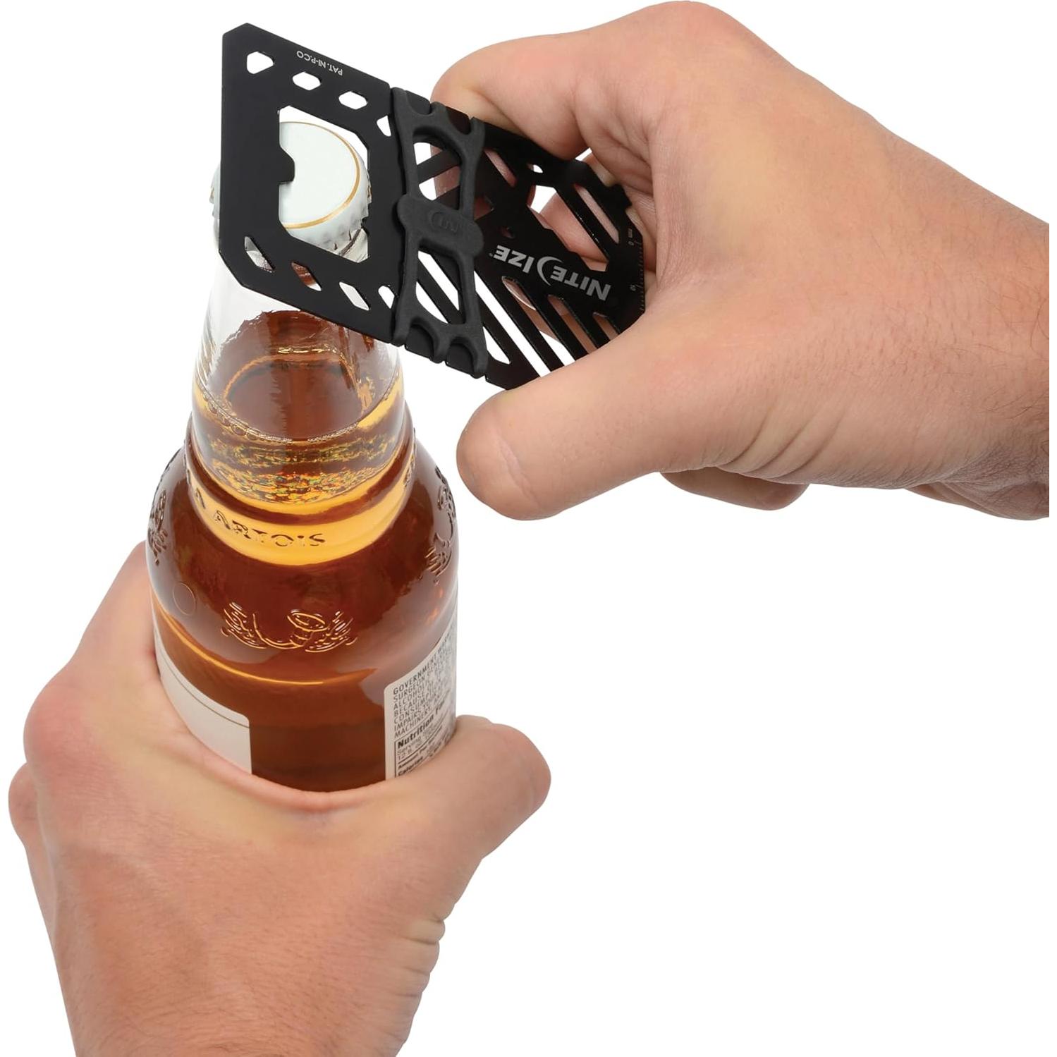 Cartera Multi Herramienta Nite Ize 7-en-1 Acero Inoxidable Negro