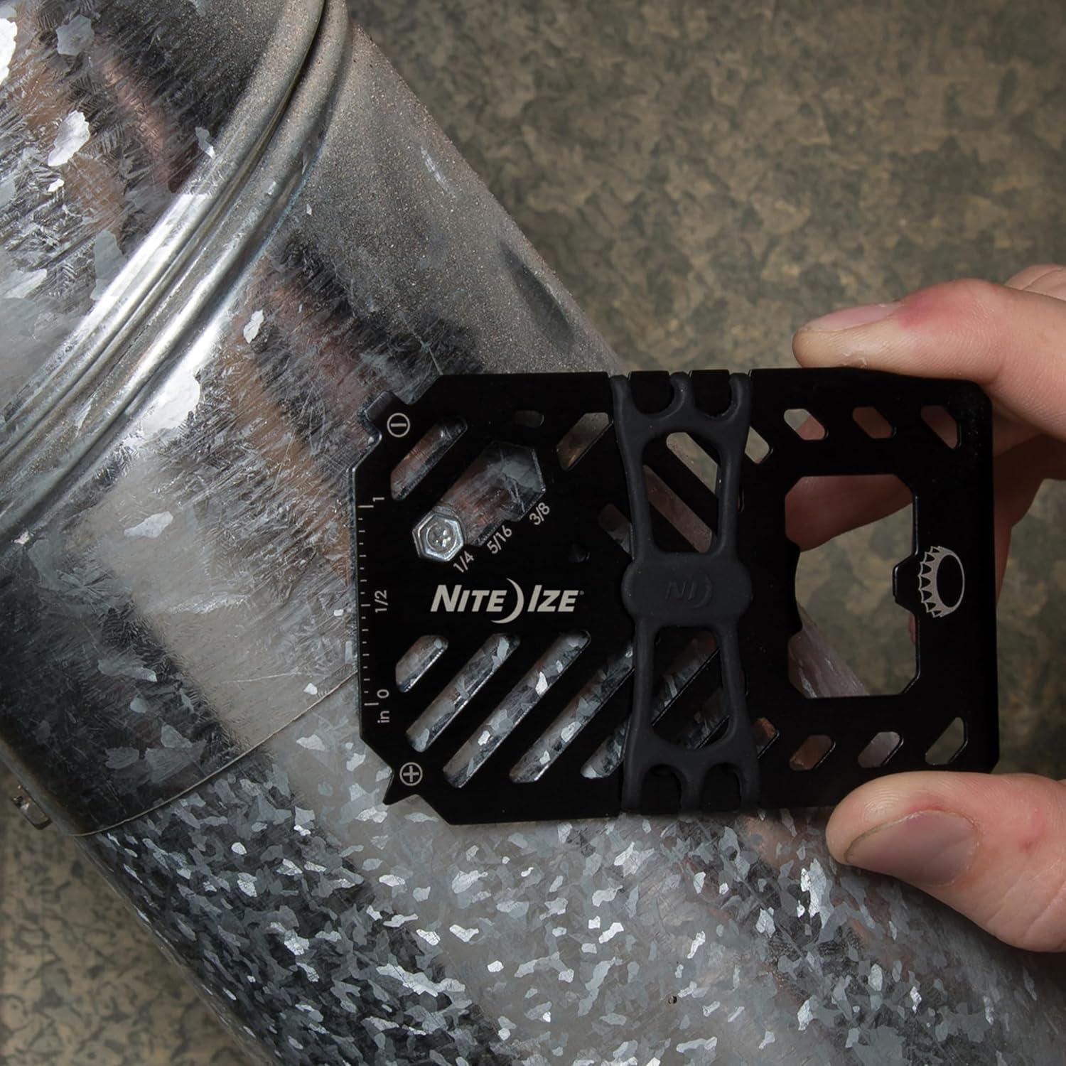 Cartera Multi Herramienta Nite Ize 7-en-1 Acero Inoxidable Negro