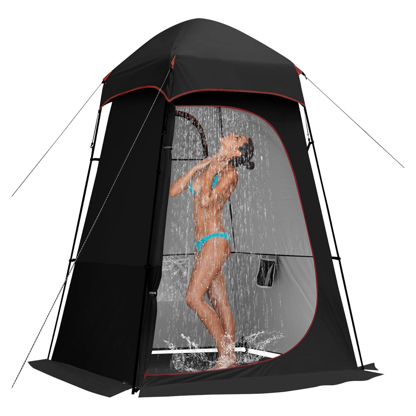 Tienda de Ducha Camping Castle Unicorn 160x160x240cm UPF50+